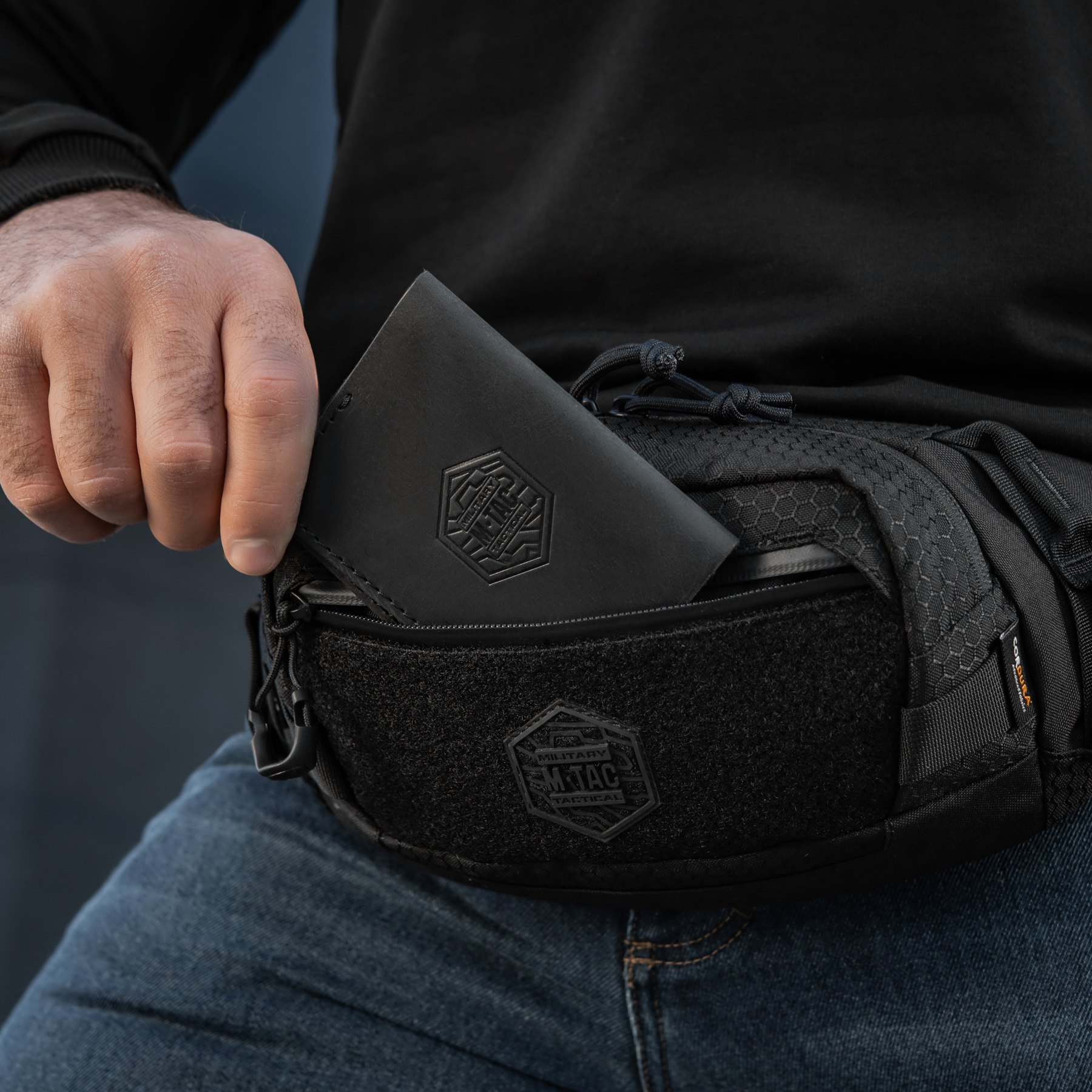 M-Tac сумка Waist Bag Hex Black — 31