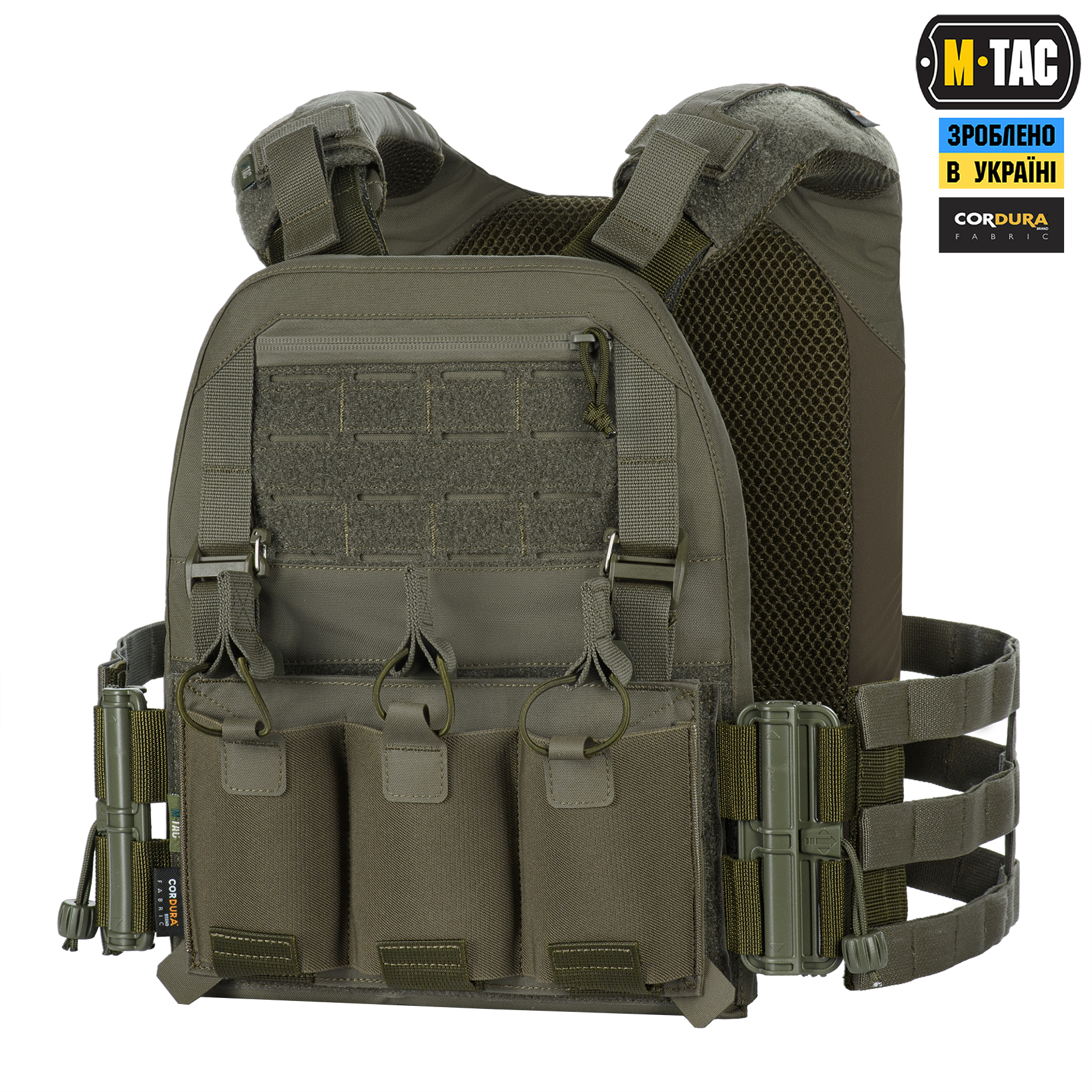 M-Tac плитоноска Cuirass Elite Ranger Green — 2