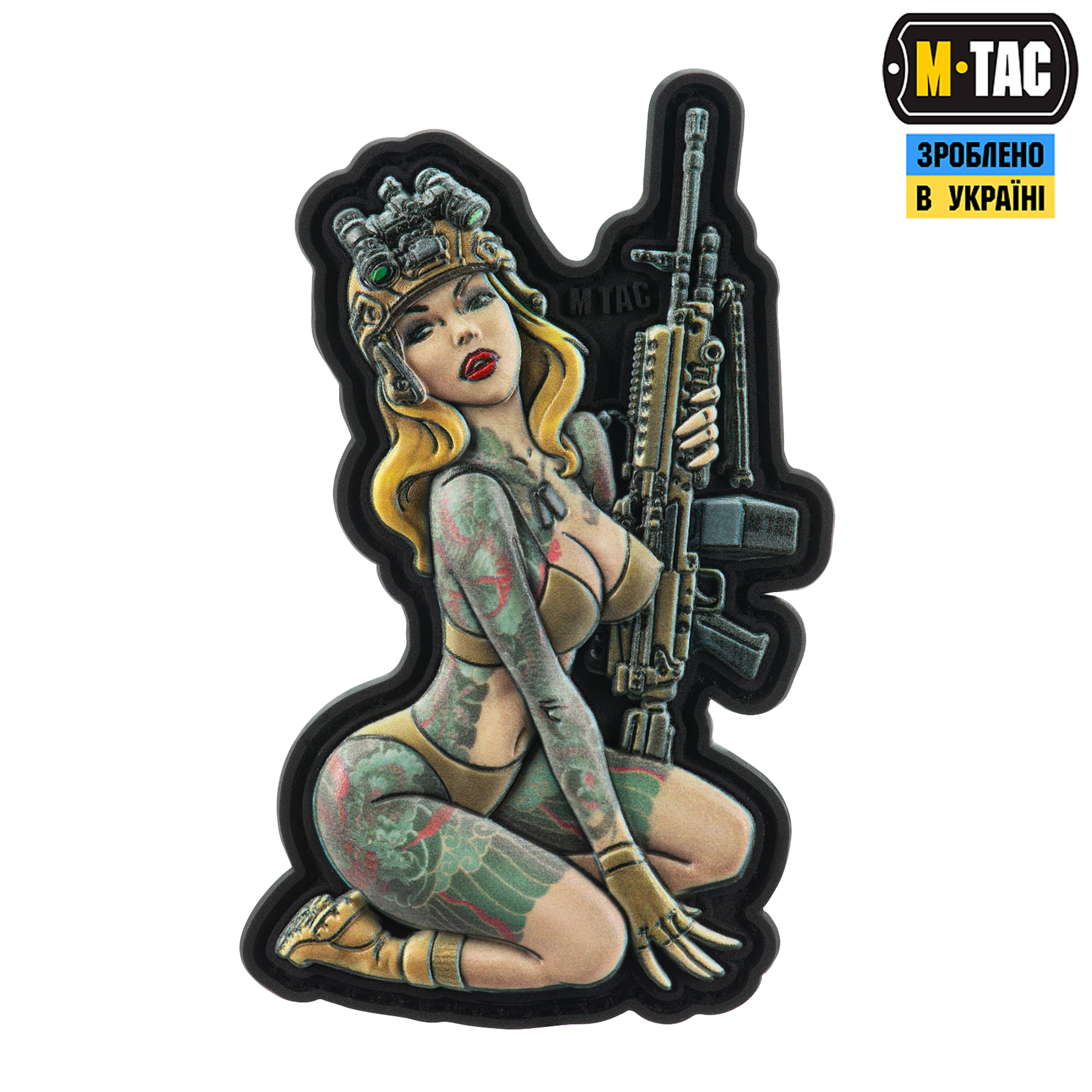 M-Tac нашивка girl №5 PVC Якудза — 2