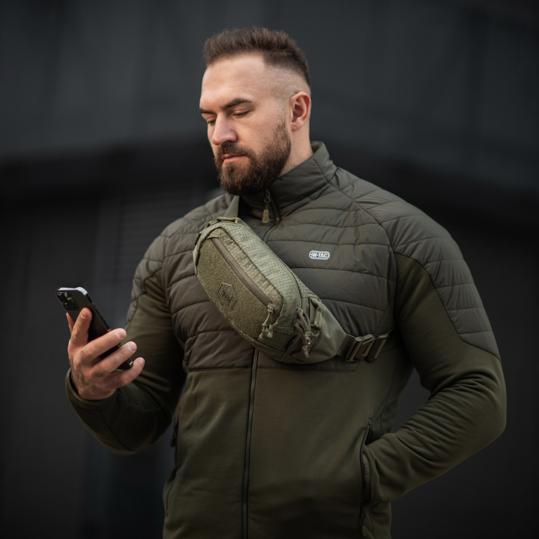M-Tac сумка Waist Bag Hex Ranger Green — 12