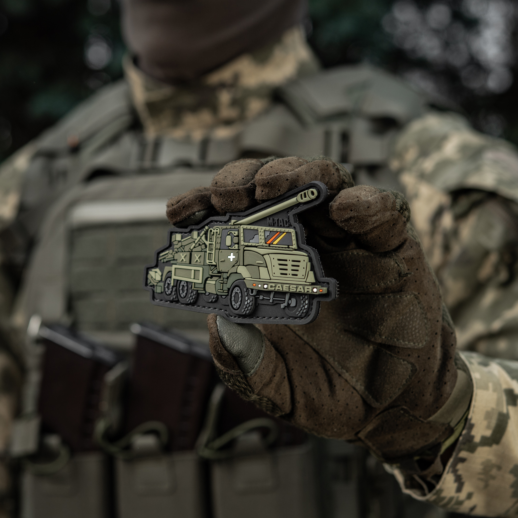 M-Tac нашивка Caesar (PVC) — 9