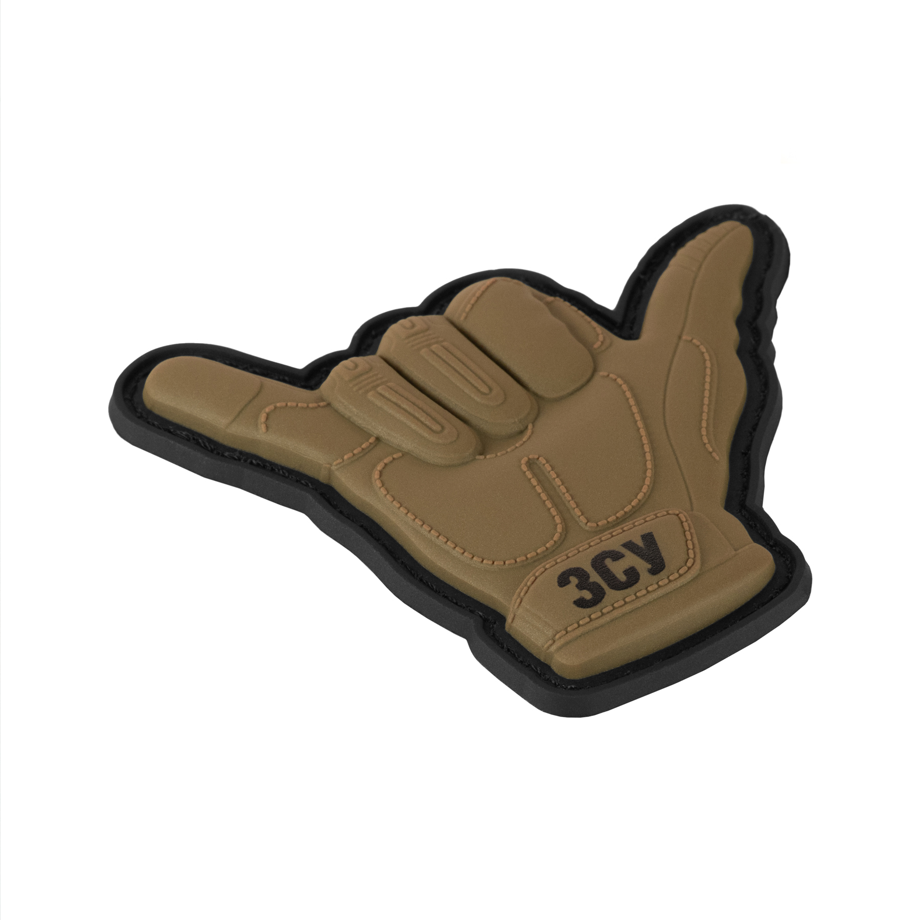 Нашивка Shaka PVC Coyote — 3