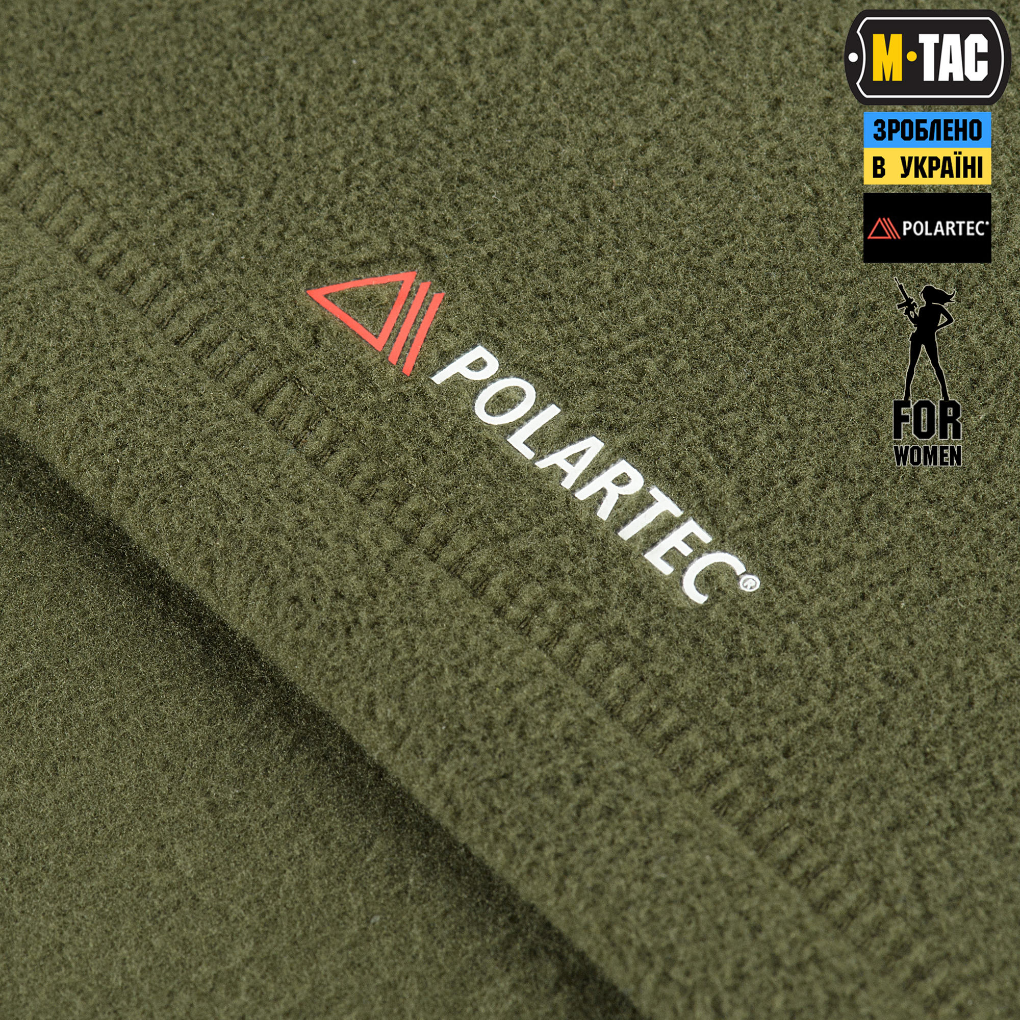 M-Tac кофта Delta Polartec Lady Army Olive — 7