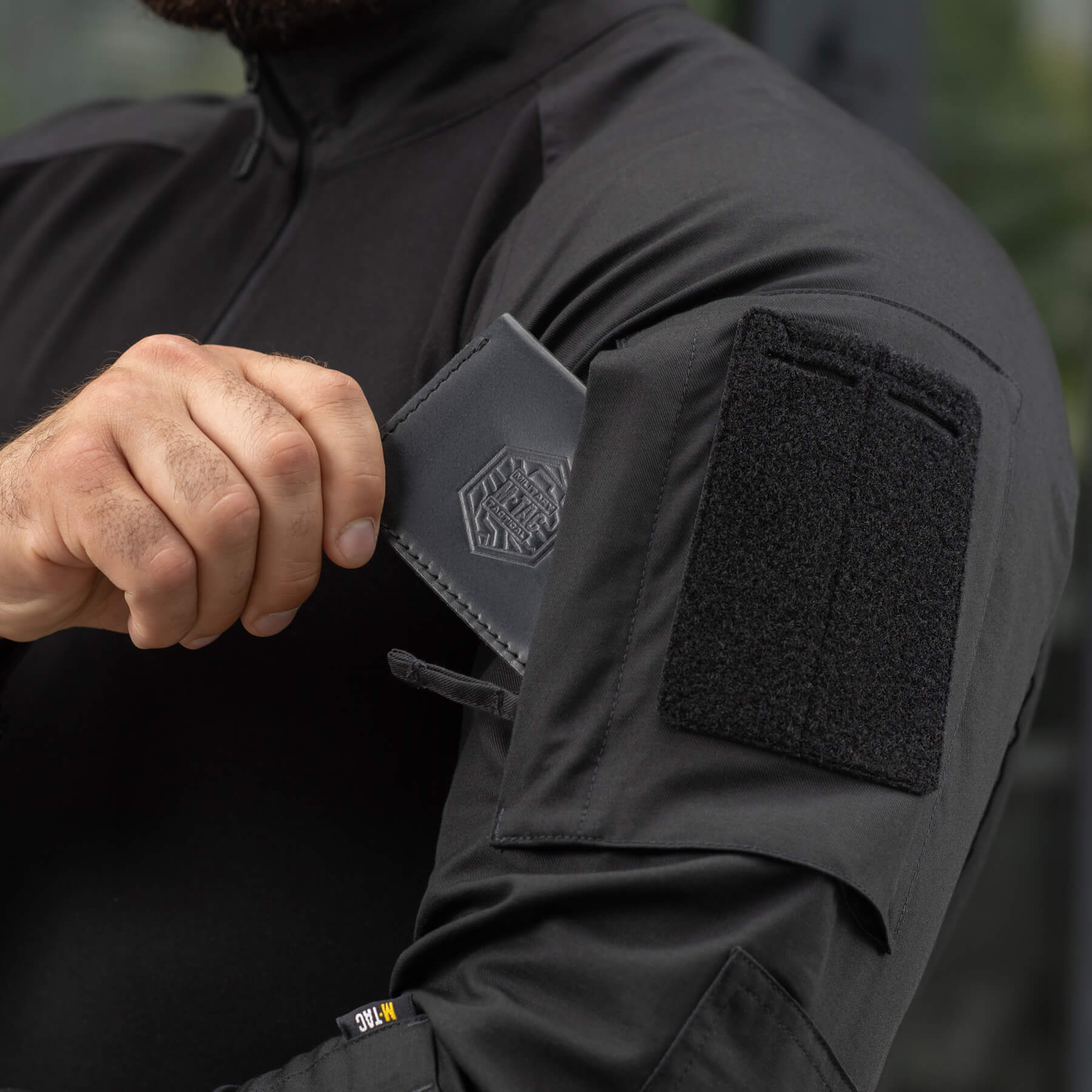 M-Tac рубашка боевая летняя Gen.II Piquet Black — 9