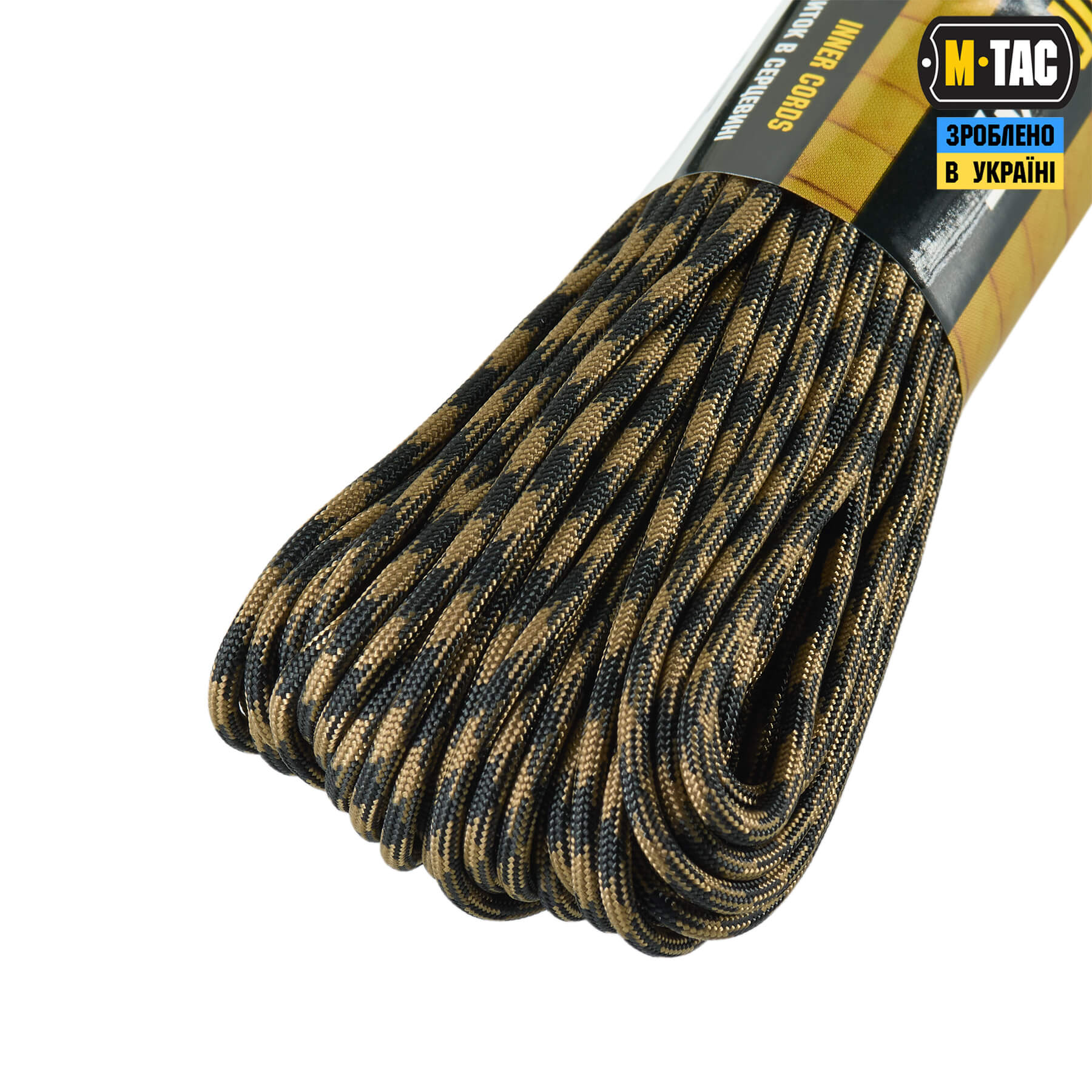 M-Tac паракорд 475 30m Black/Coyote — 4