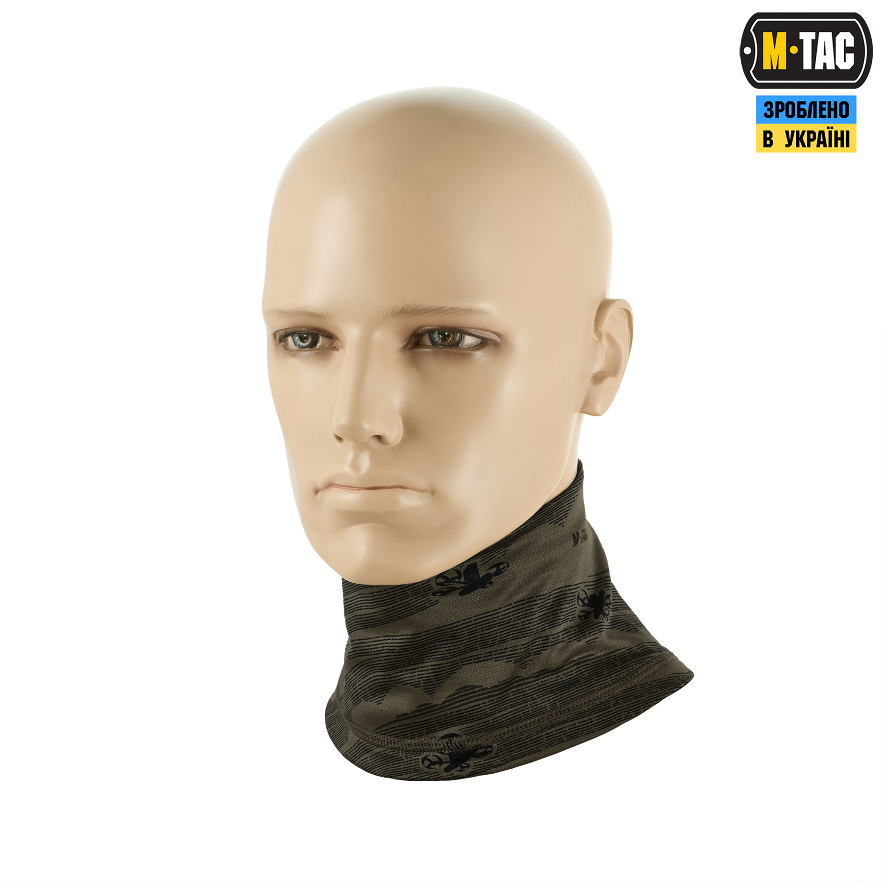 M-Tac шарф-труба микрофлис Wind Of Freedom Dark Olive — 3