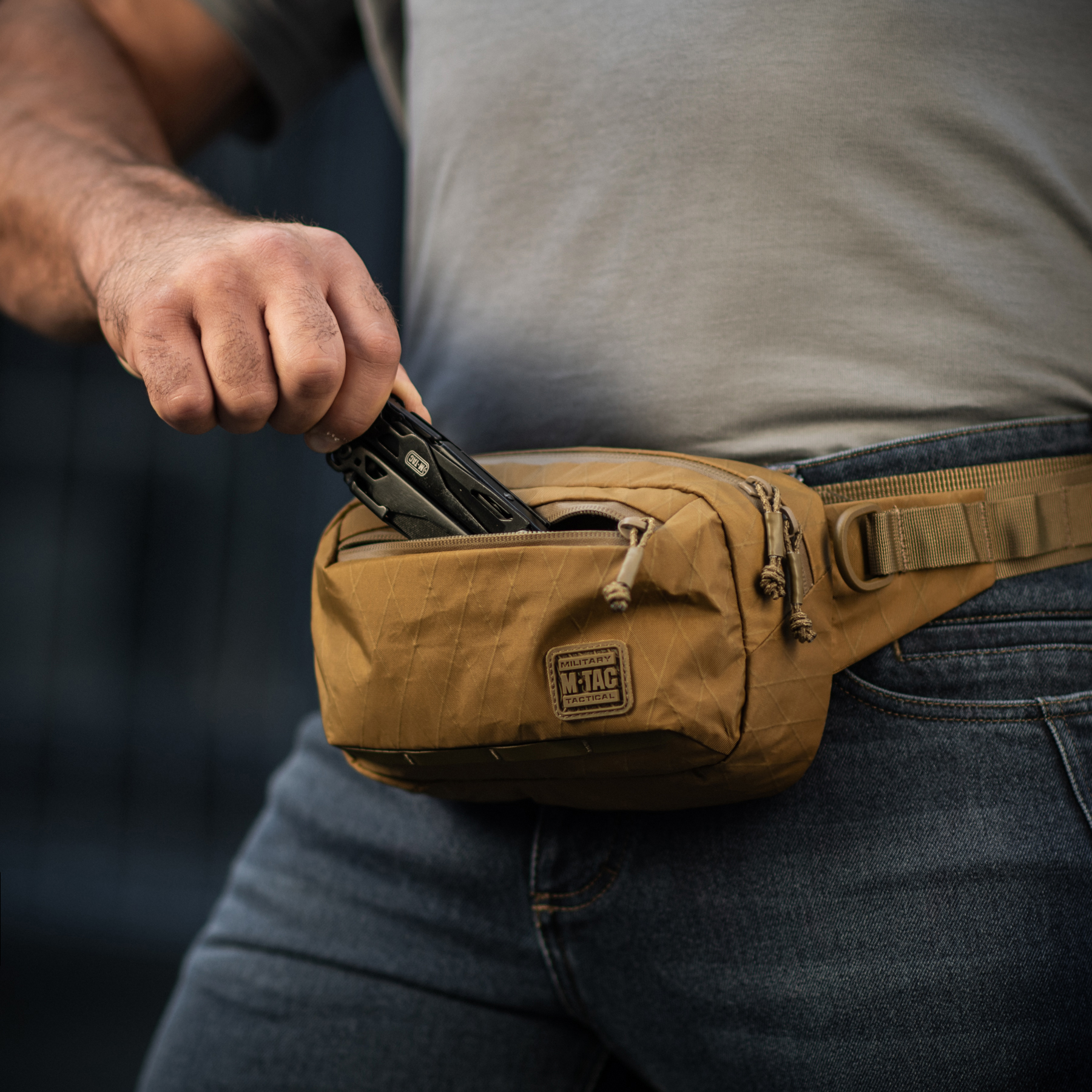 M-Tac сумка City Waist Bag X-Pac Elite Coyote — 28