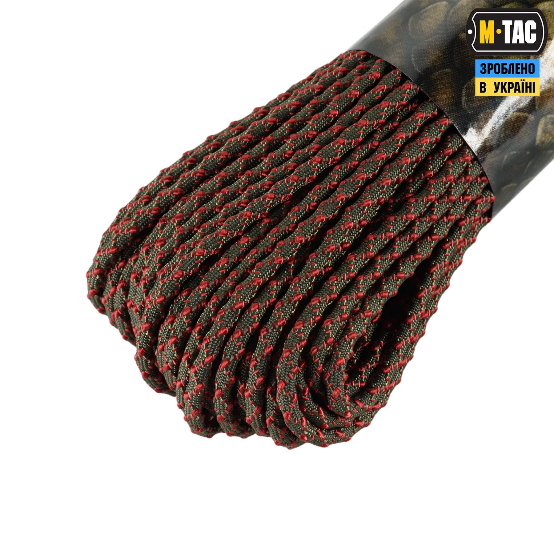 M-Tac паракорд Dragon Cord 30m Ranger Green/Maroon — 4