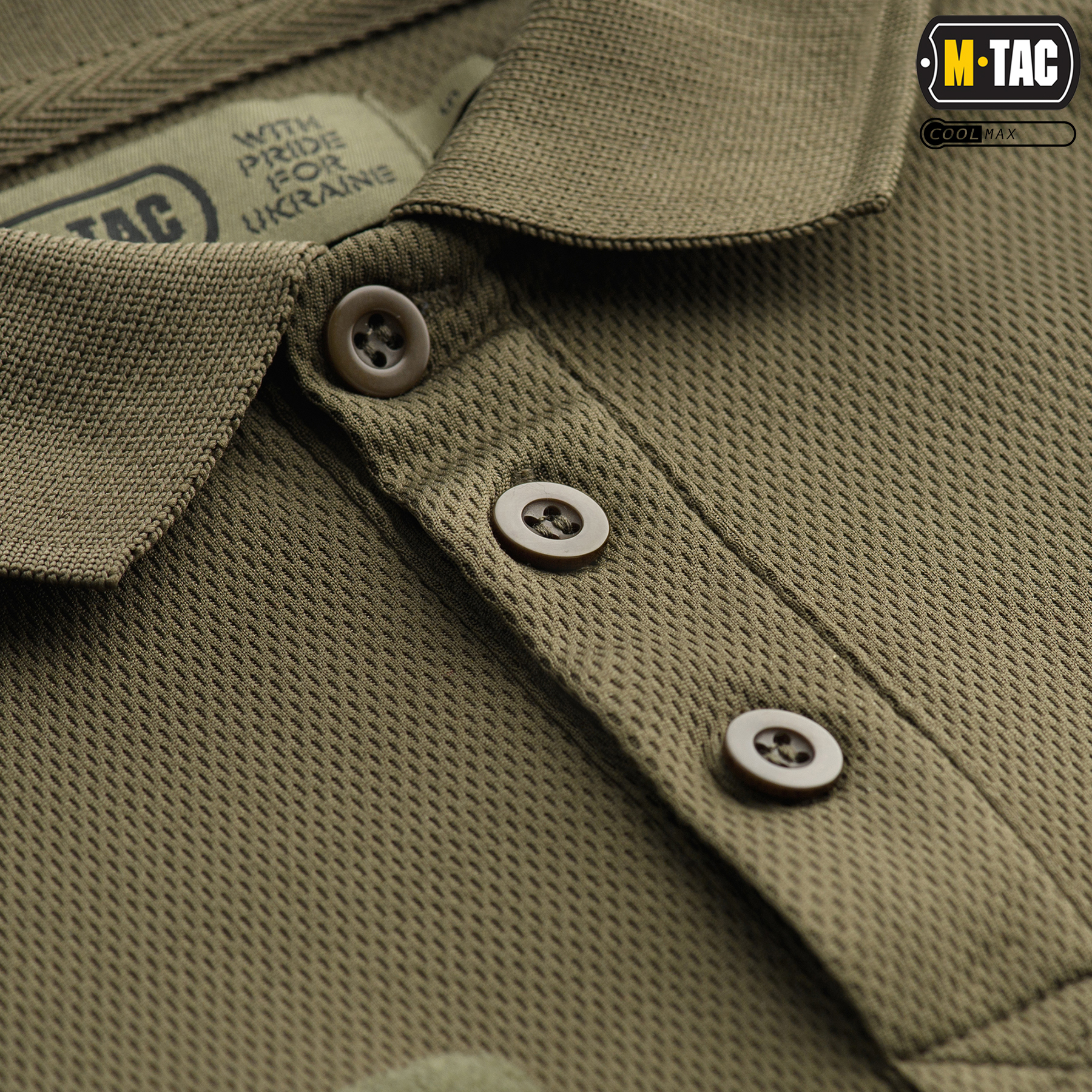M-Tac поло Elite Coolmax Olive — 6