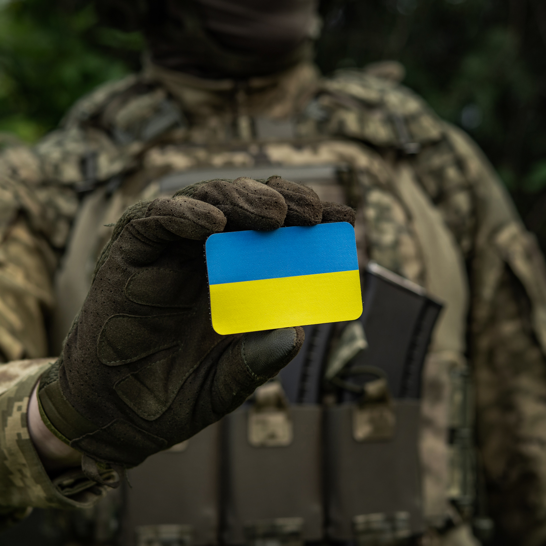M-Tac нашивка флаг Украины (80х50 мм) Yellow/Blue — 7