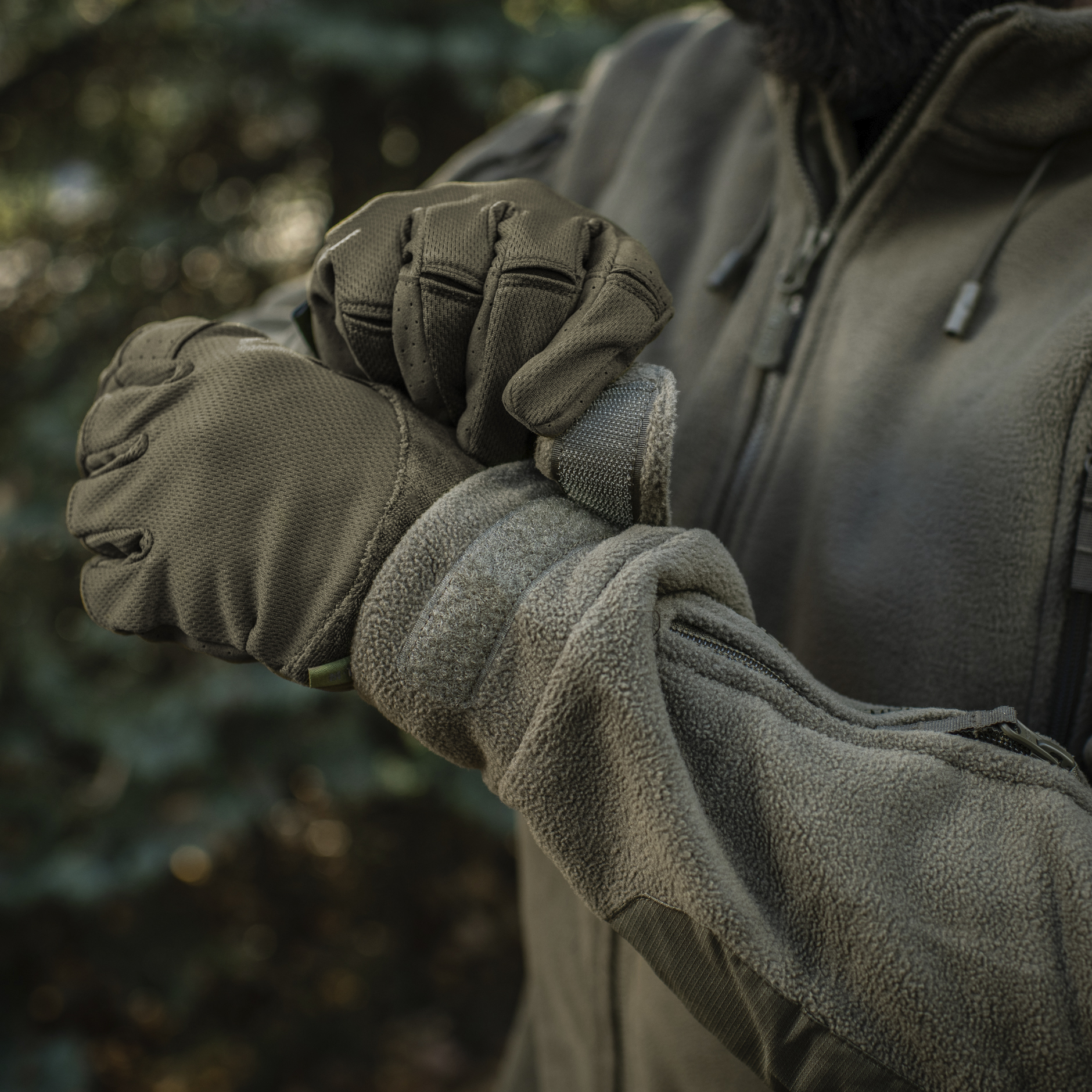 M-Tac куртка флисовая Windblock Division Gen.II Dark Olive — 19