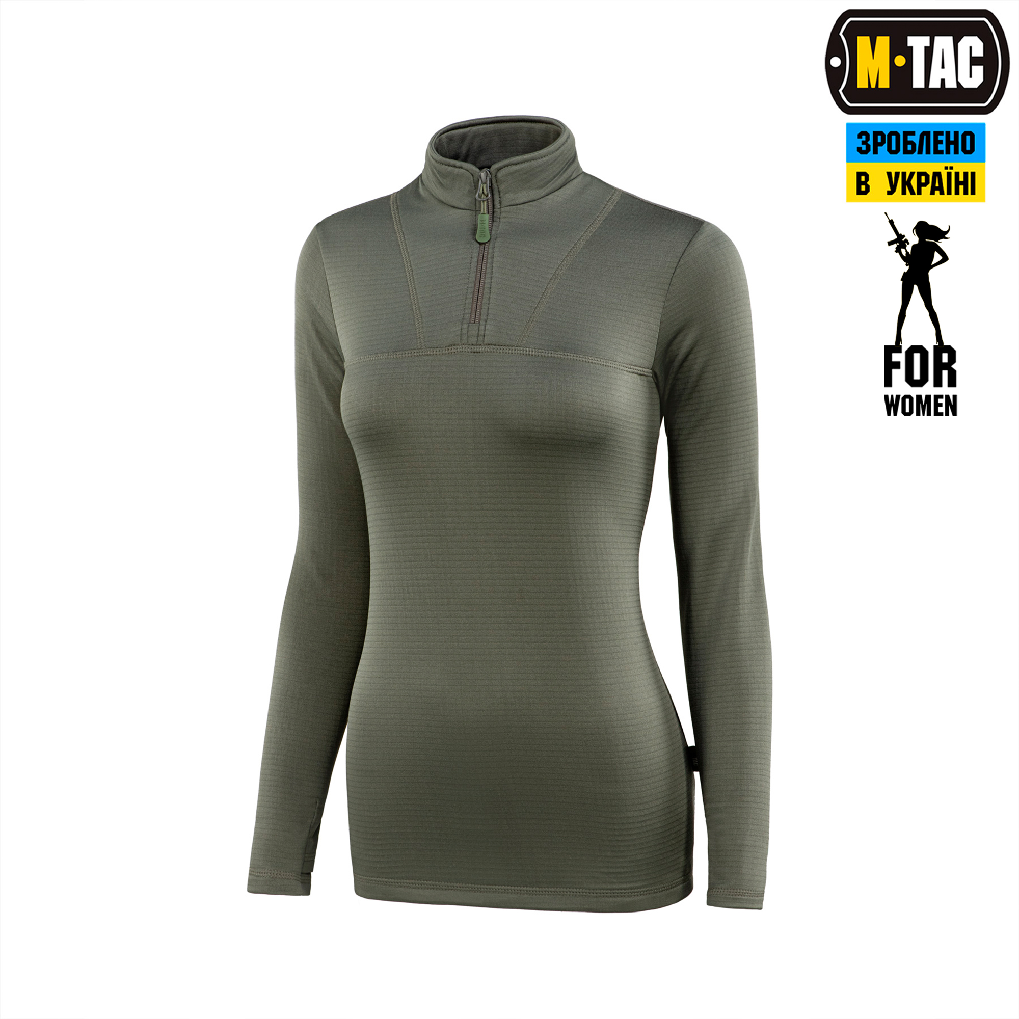 M-Tac терморубашка флис Delta Level 2 Lady Army Olive — 2