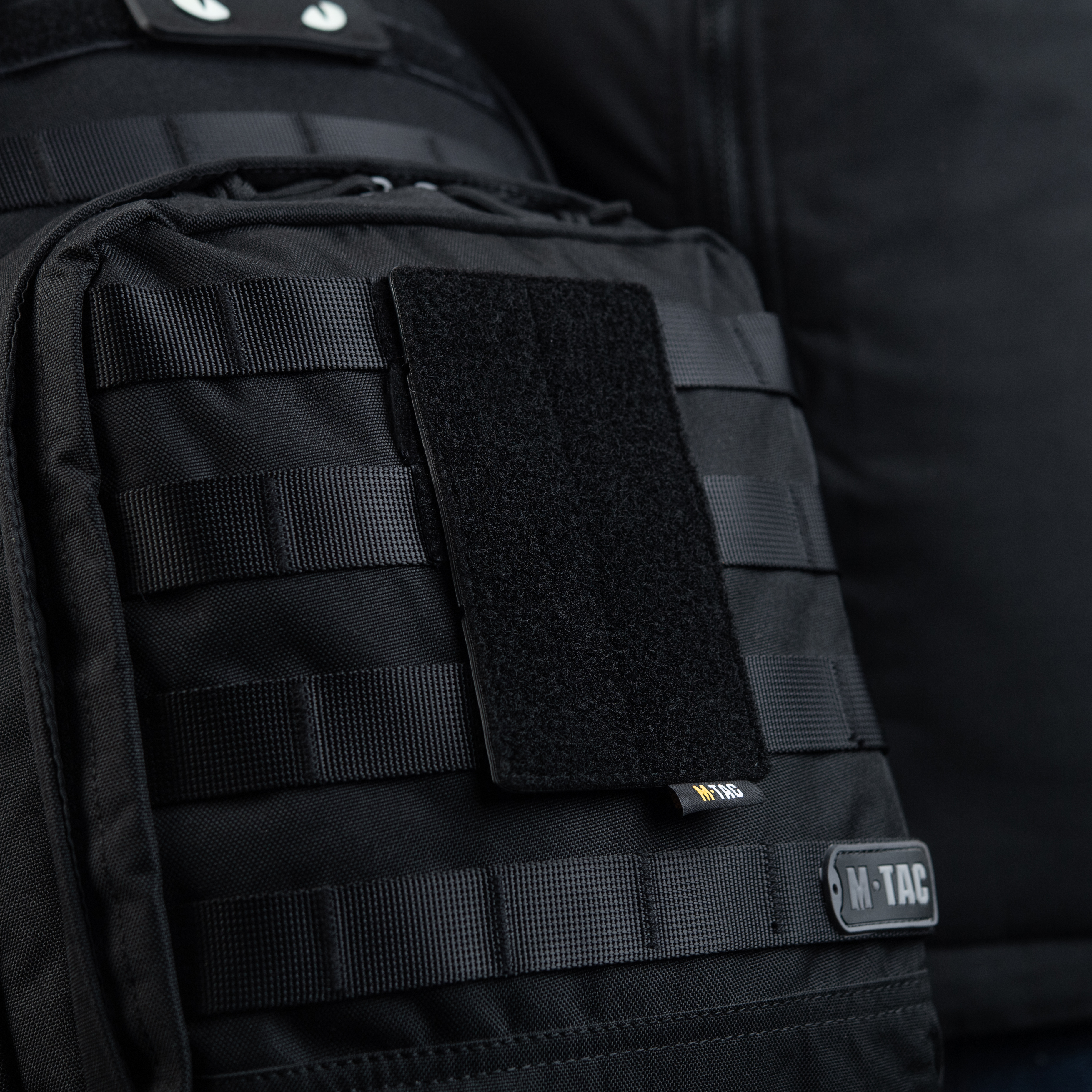 M-Tac панель для нашивок на MOLLE 80x135 Black — 9