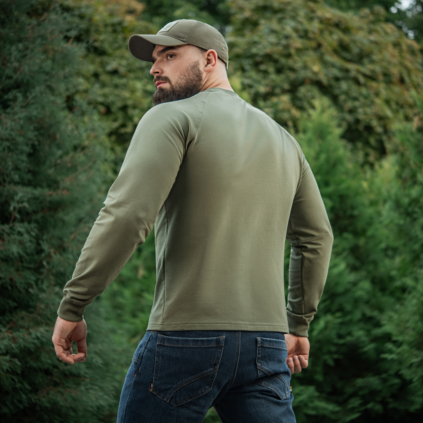 M-Tac реглан Athlete Light Olive — 9