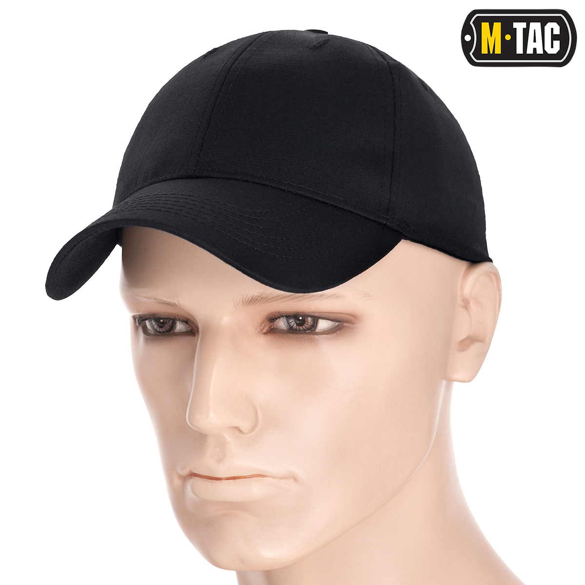 M-Tac бейсболка Flex рип-стоп Black — 2