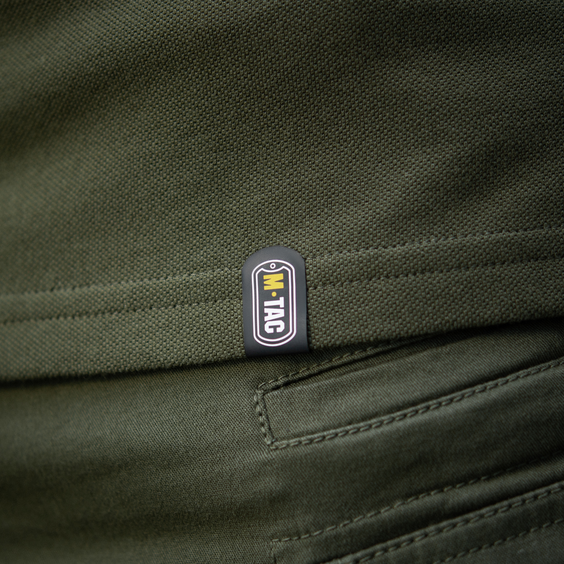 M-Tac поло Basic 65/35 Army Olive — 16
