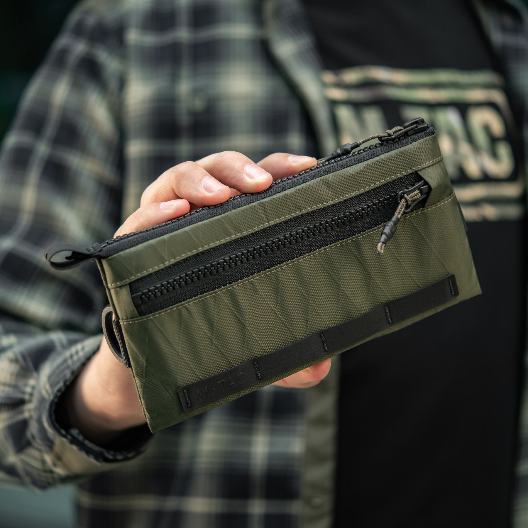 M-Tac кошелек горизонтальный с карабином X-Pac Elite Ranger Green — 23
