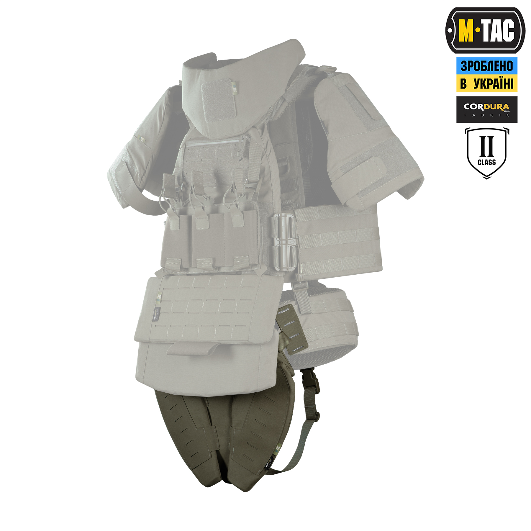 M-Tac Баллистическая защита паха Groin Protection GEN.II 2 класс защиты (FMS) Ranger Green — 6