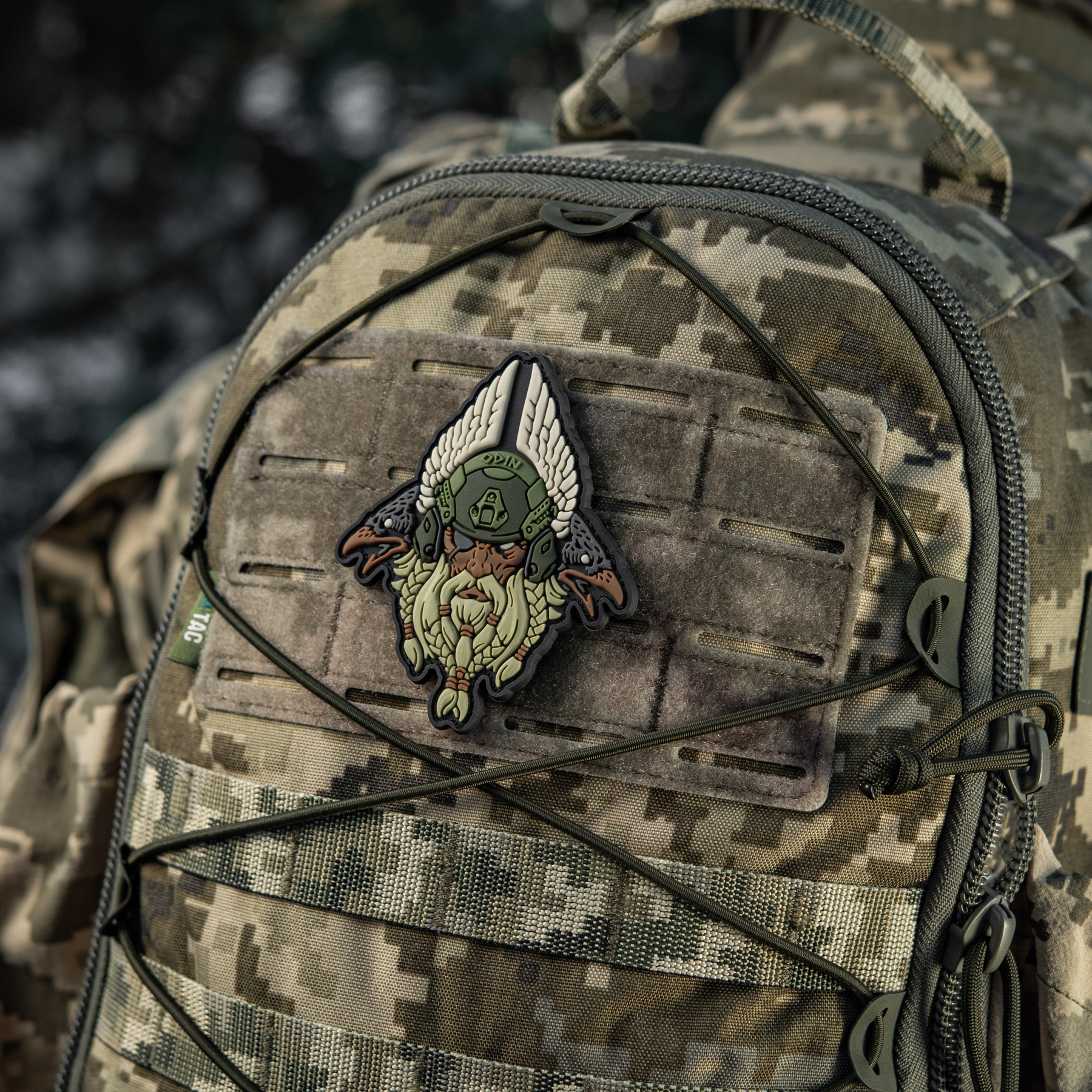 M-Tac нашивка Odin 3D PVC Olive — 11