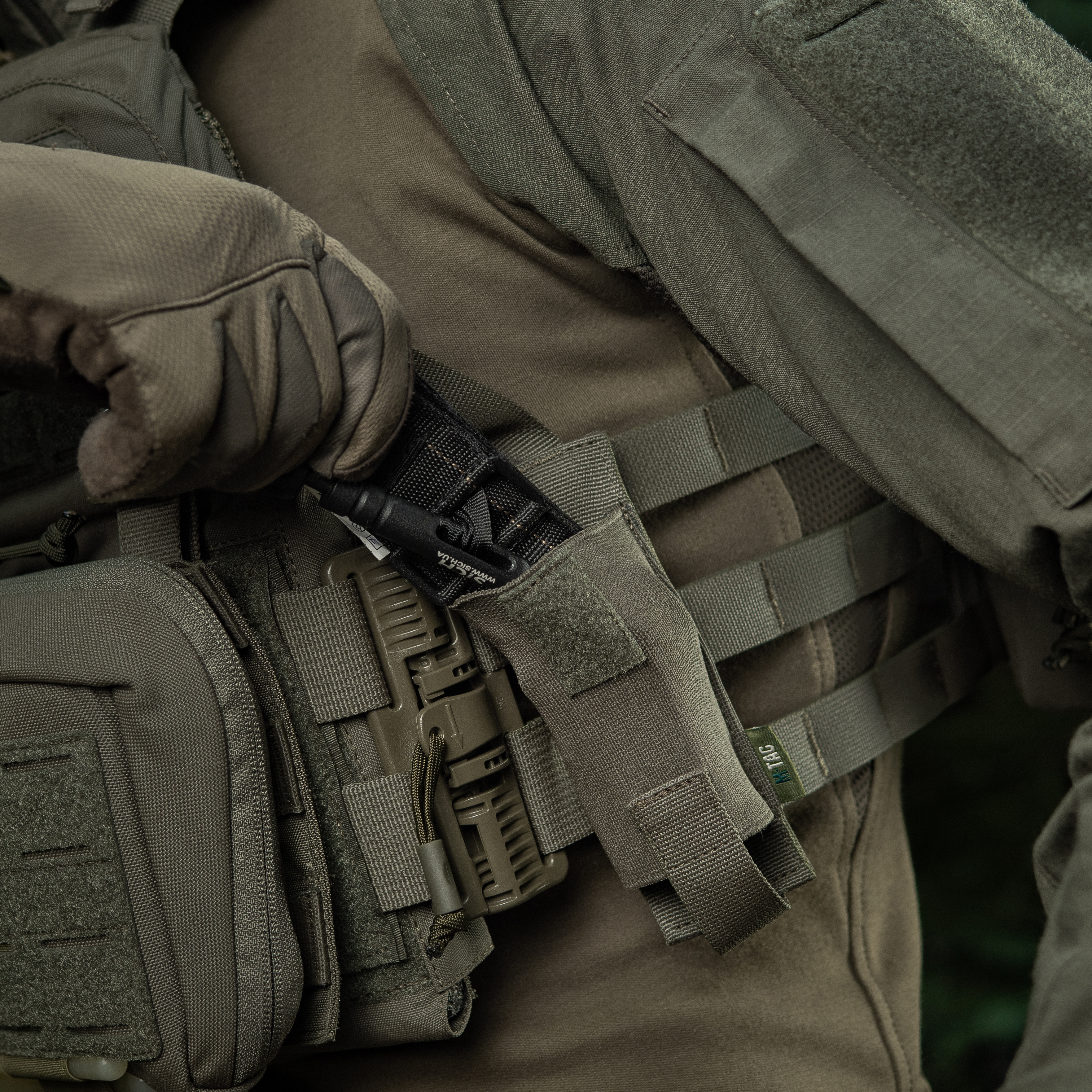 M-Tac подсумок для турникета эластичный на MOLLE Gen.II Ranger Green — 13