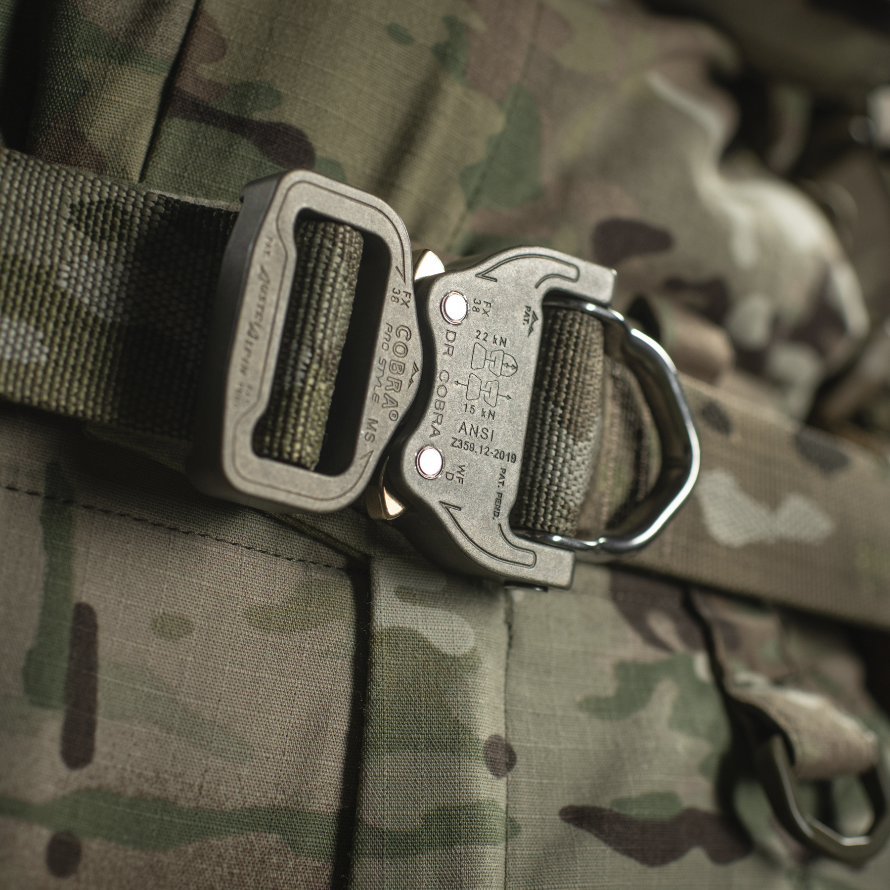 M-Tac пояс тактический War Belt Tiger D-Ring Cobra Multicam — 10