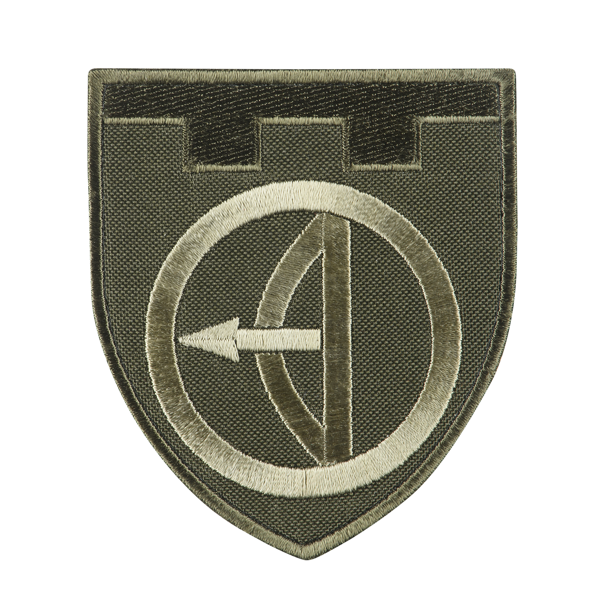 Шеврон 112 Бригада ТРО олива — 2