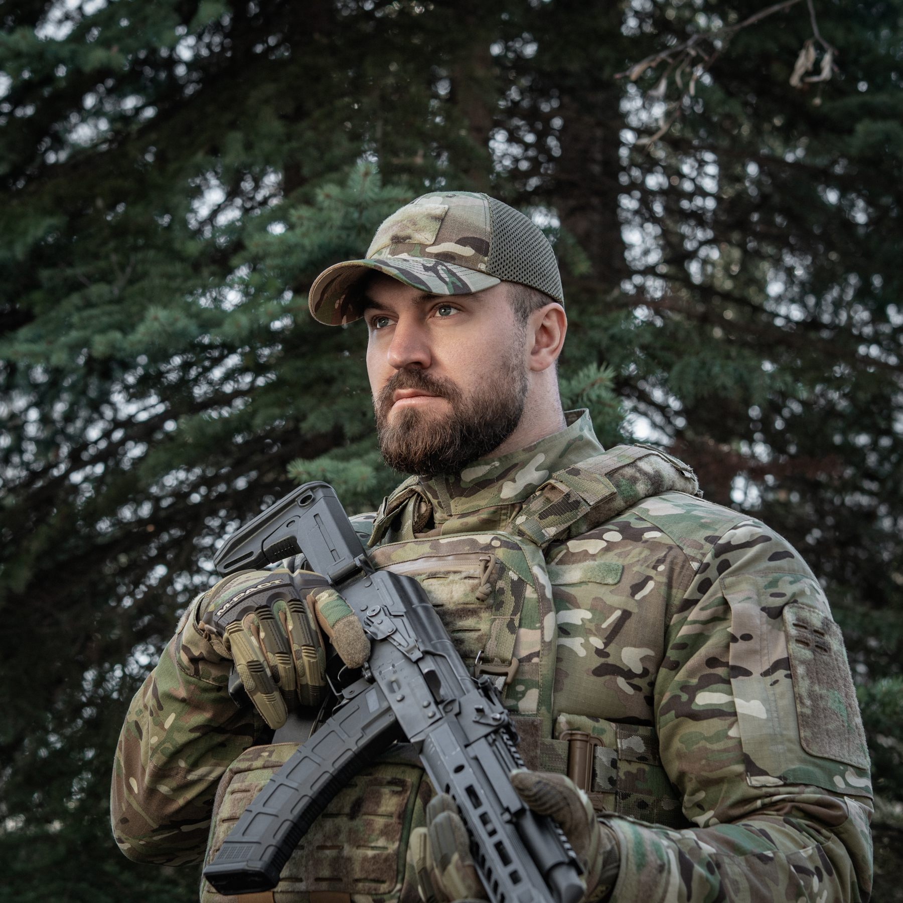 M-Tac бейсболка тактическая с сеткой Rip-Stop MC — 7