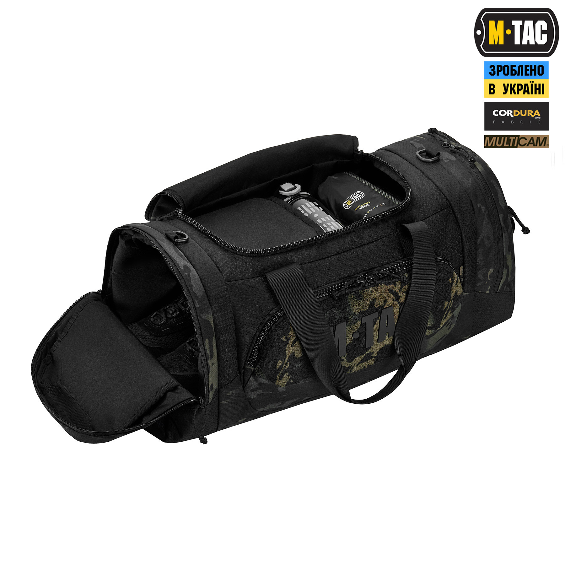 M-Tac сумка-баул Sport 45л Elite Multicam Black — 8