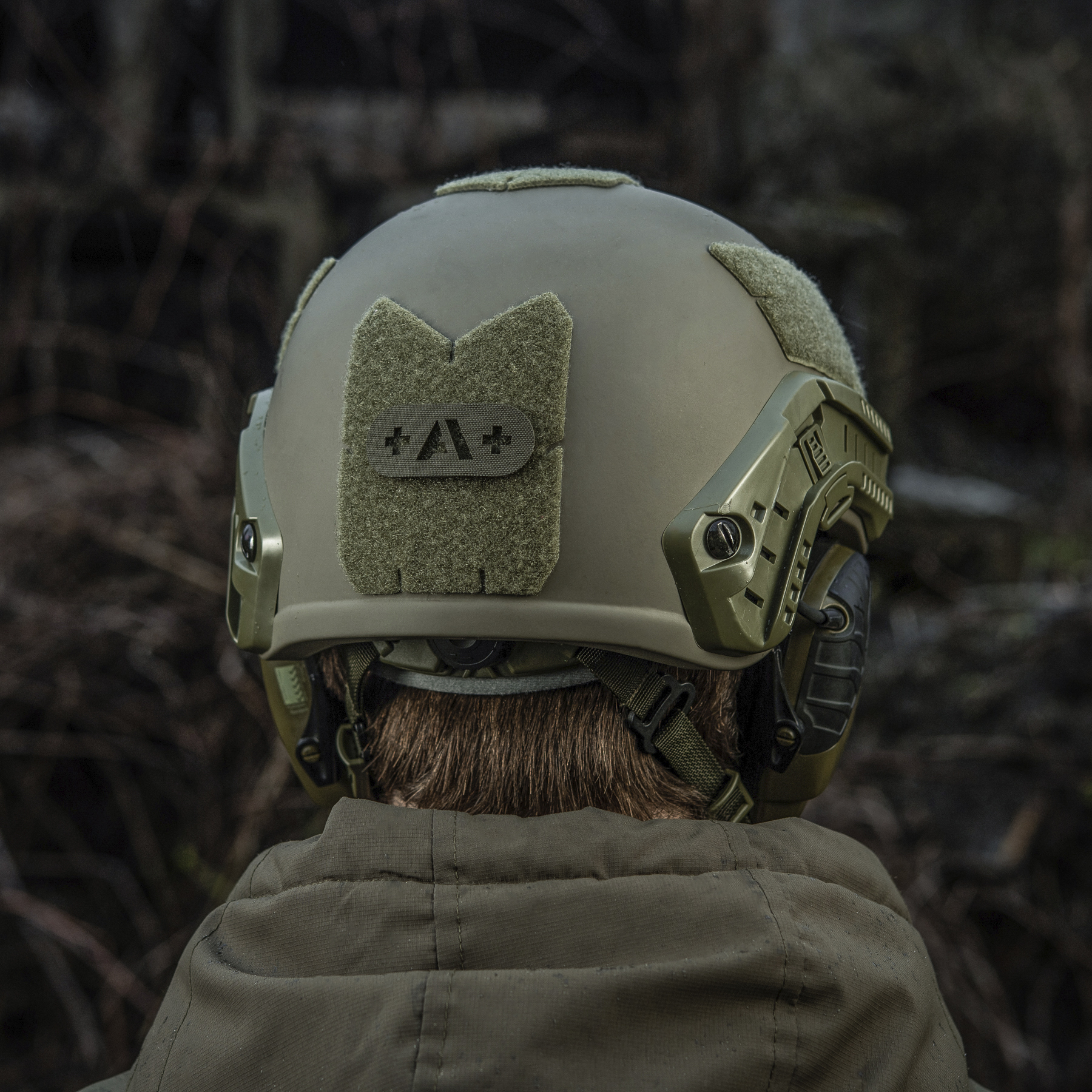 M-Tac нашивка группа крови +A+ сквозная Laser Cut Ranger Green — 4