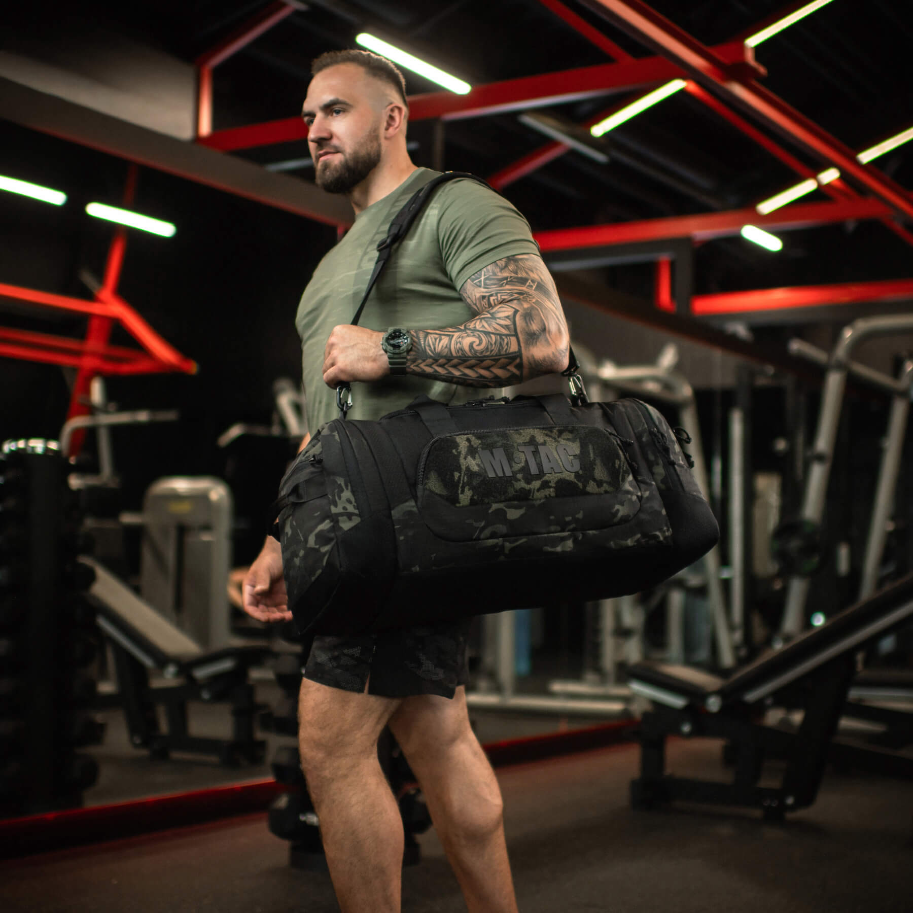 M-Tac сумка-баул Sport 45л Elite Multicam Black — 22