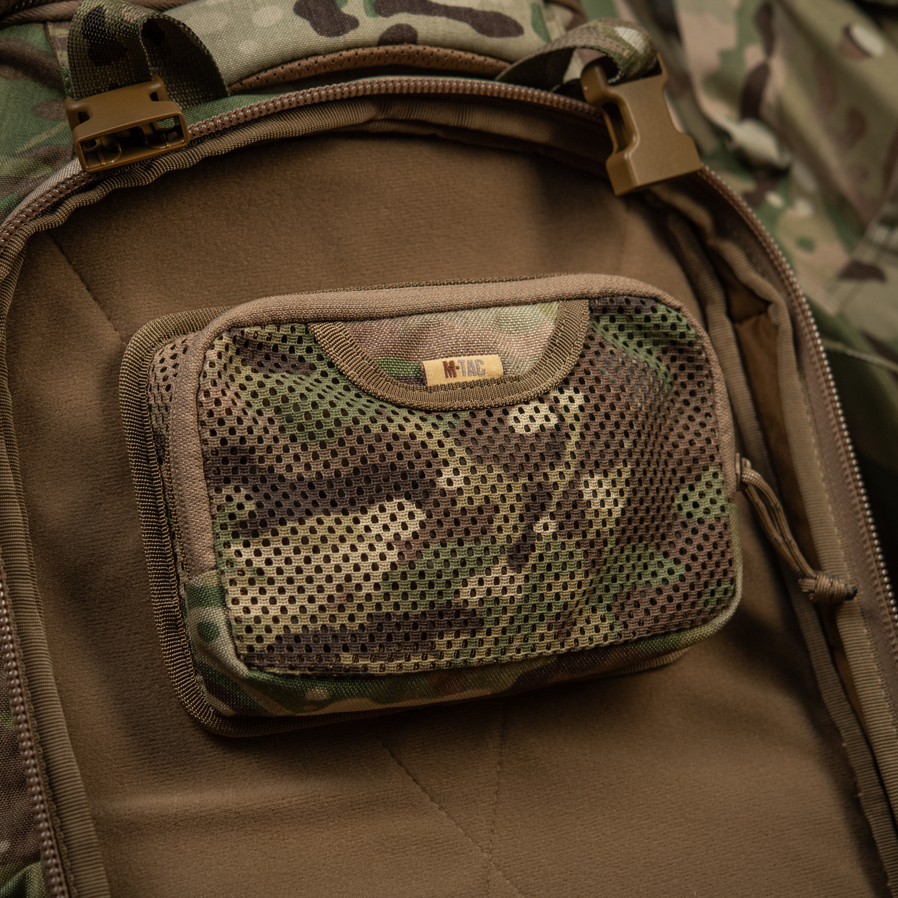 M-Tac вставка модульная карман на молнии Multicam — 15