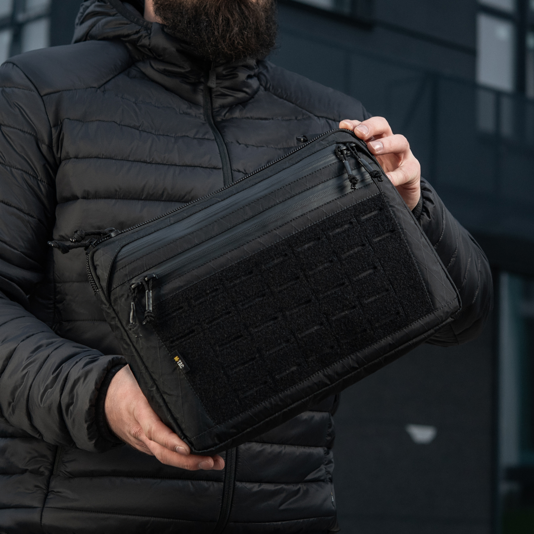 M-Tac сумка Admin Bag Large X-Pac Elite з липучкою Black — 23