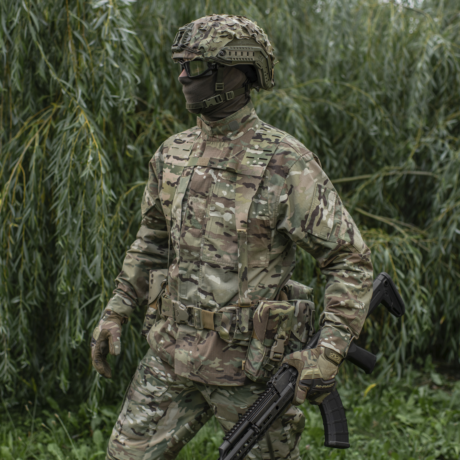 M-Tac ремни плечевые для тактического пояса Laser Cut Multicam — 6