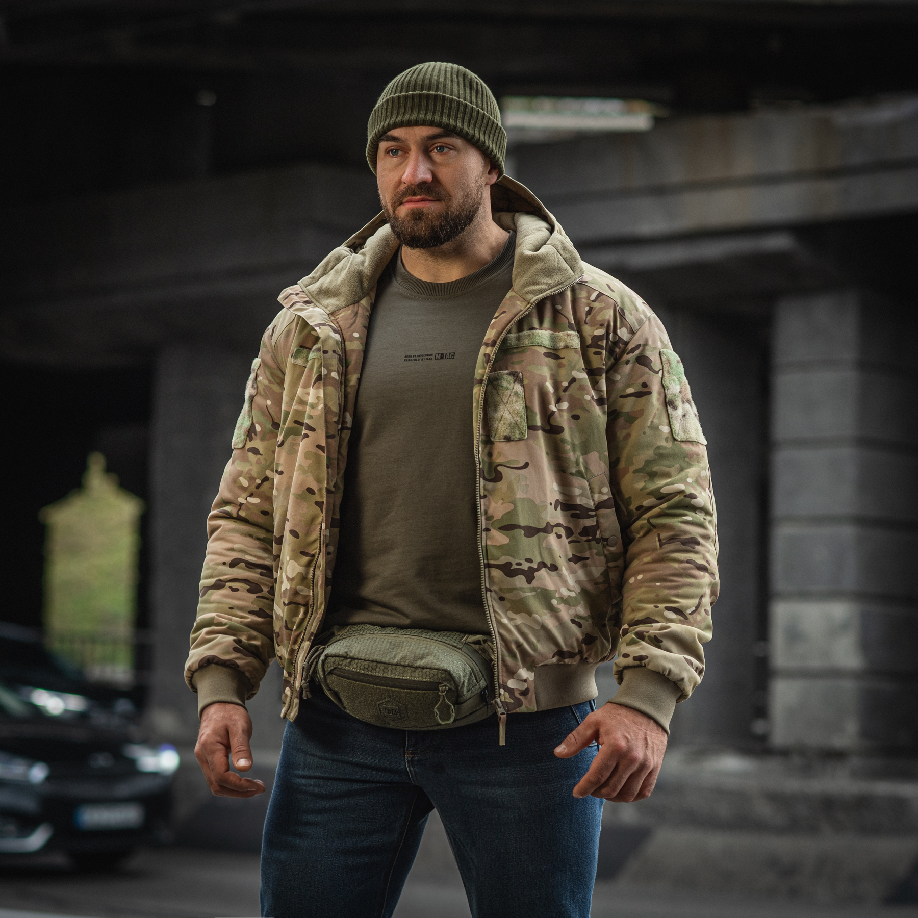 M-Tac куртка MA-1 Hooded Military Primaloft MC — 17