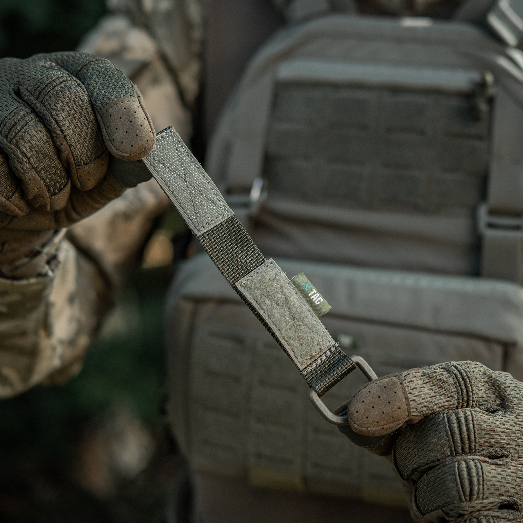M-Tac крепление с D-кольцом Ranger Green — 15