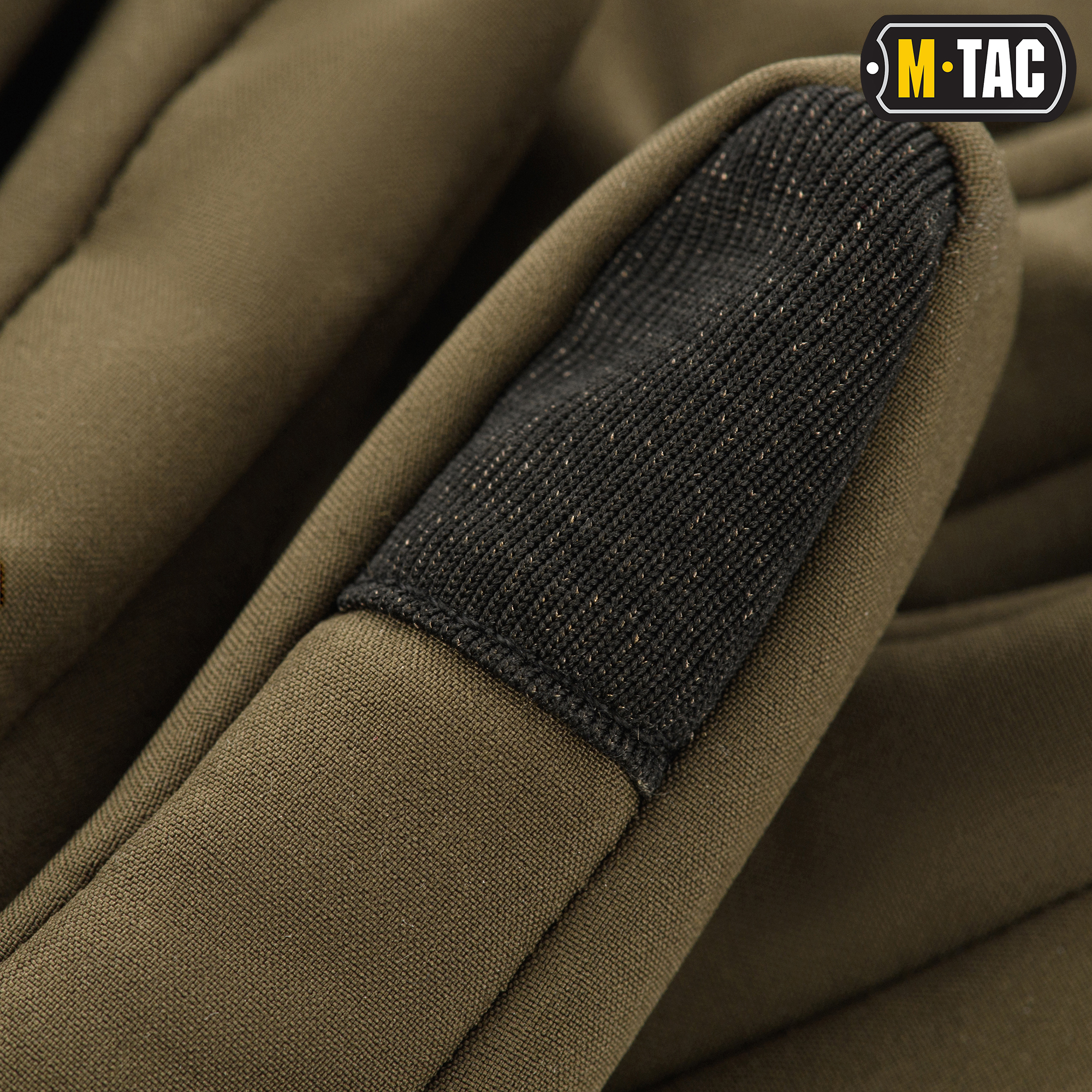 M-Tac перчатки демисезонные Soft Shell Olive — 9