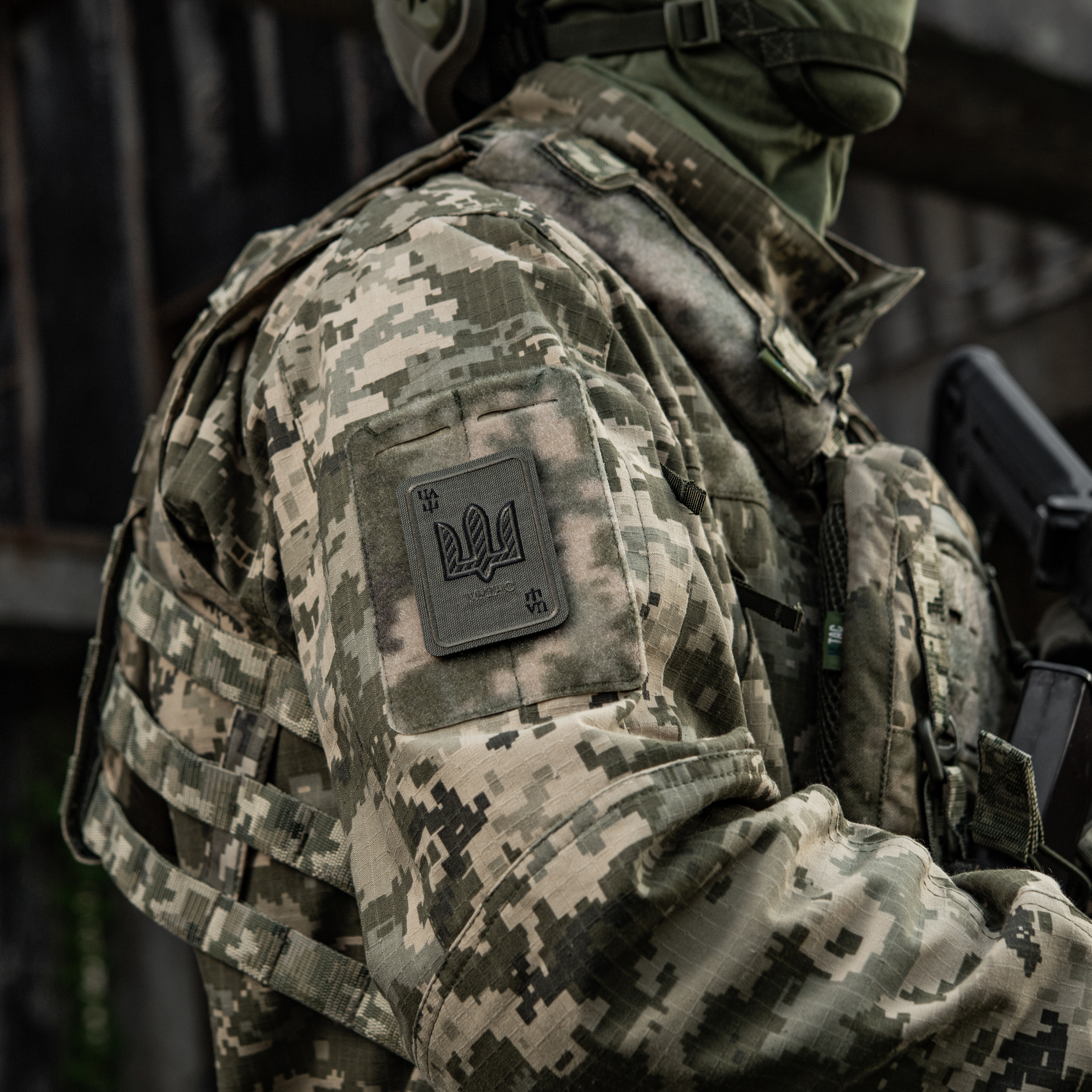 M-Tac нашивка Козирна карта (вишивка) Ranger Green — 3