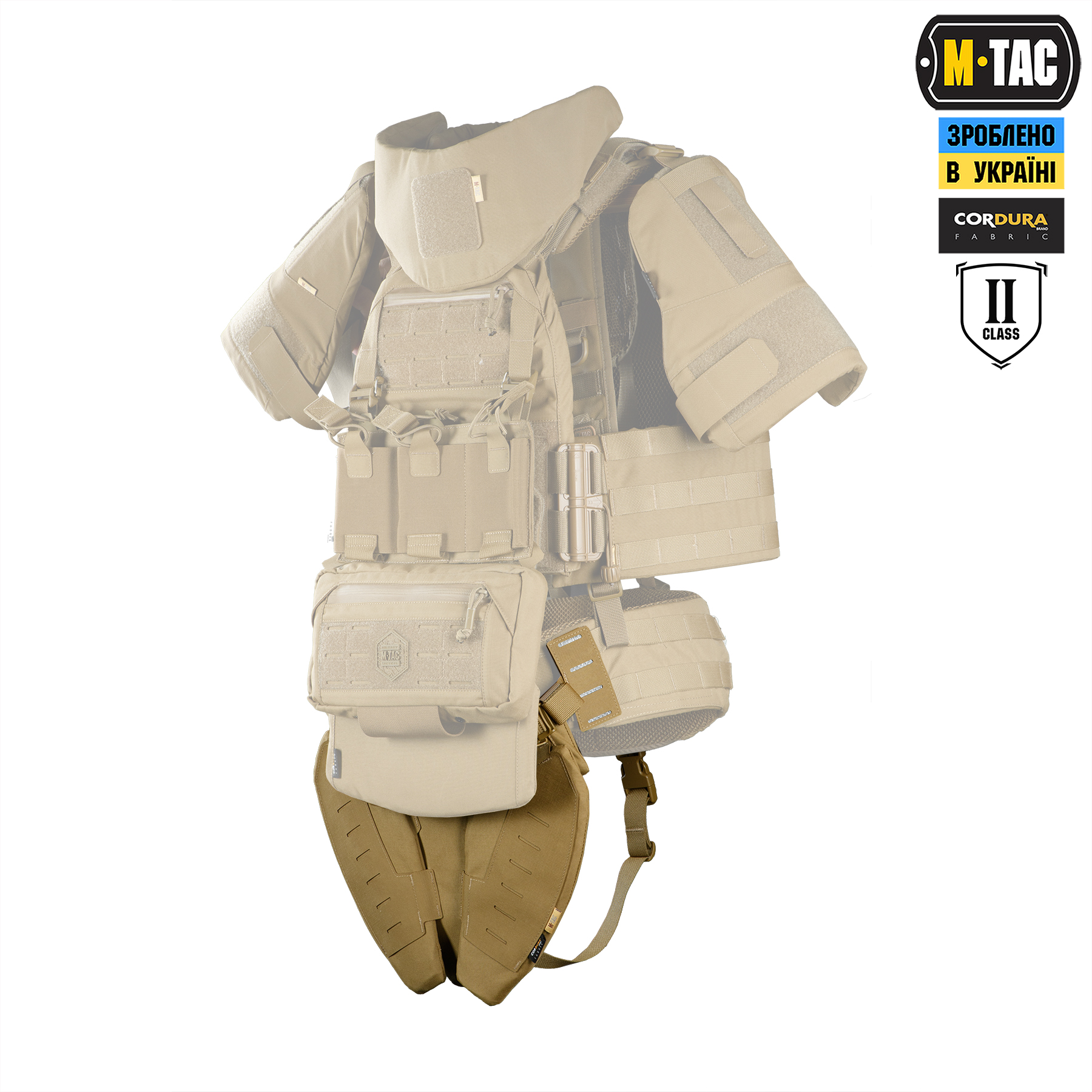 M-Tac Баллистическая защита паха Groin Protection GEN.II 2 класс защиты (FMS) Coyote — 7