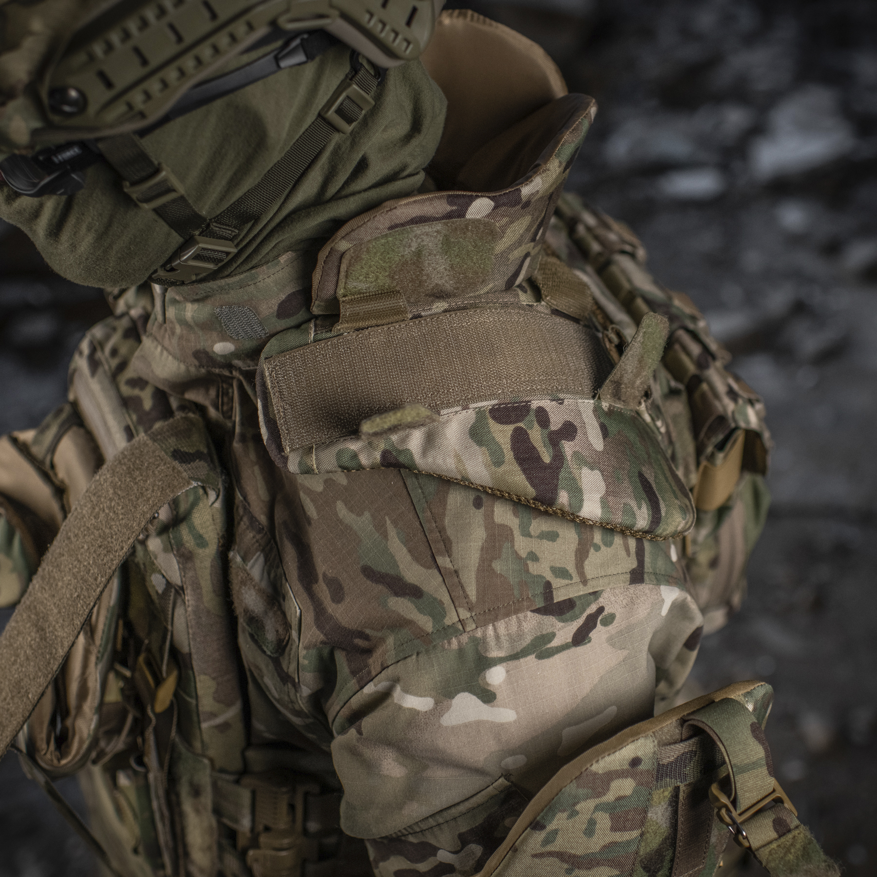 M-Tac Горжет с баллистическими пакетами 1 класс (FMS) для Cuirass QRS Multicam — 31