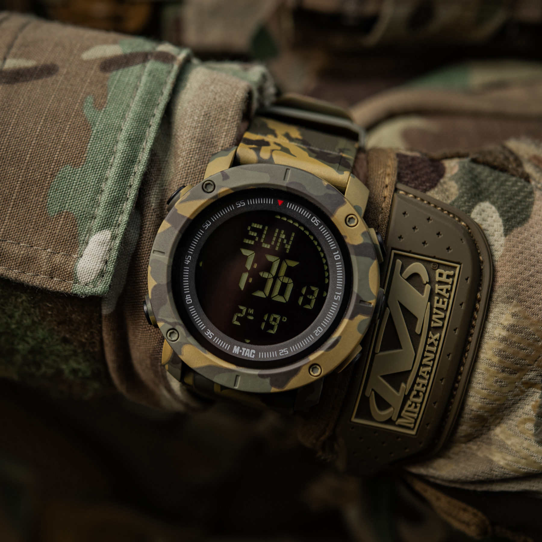 M-Tac часы тактические с компасом 2095 Camo — 18