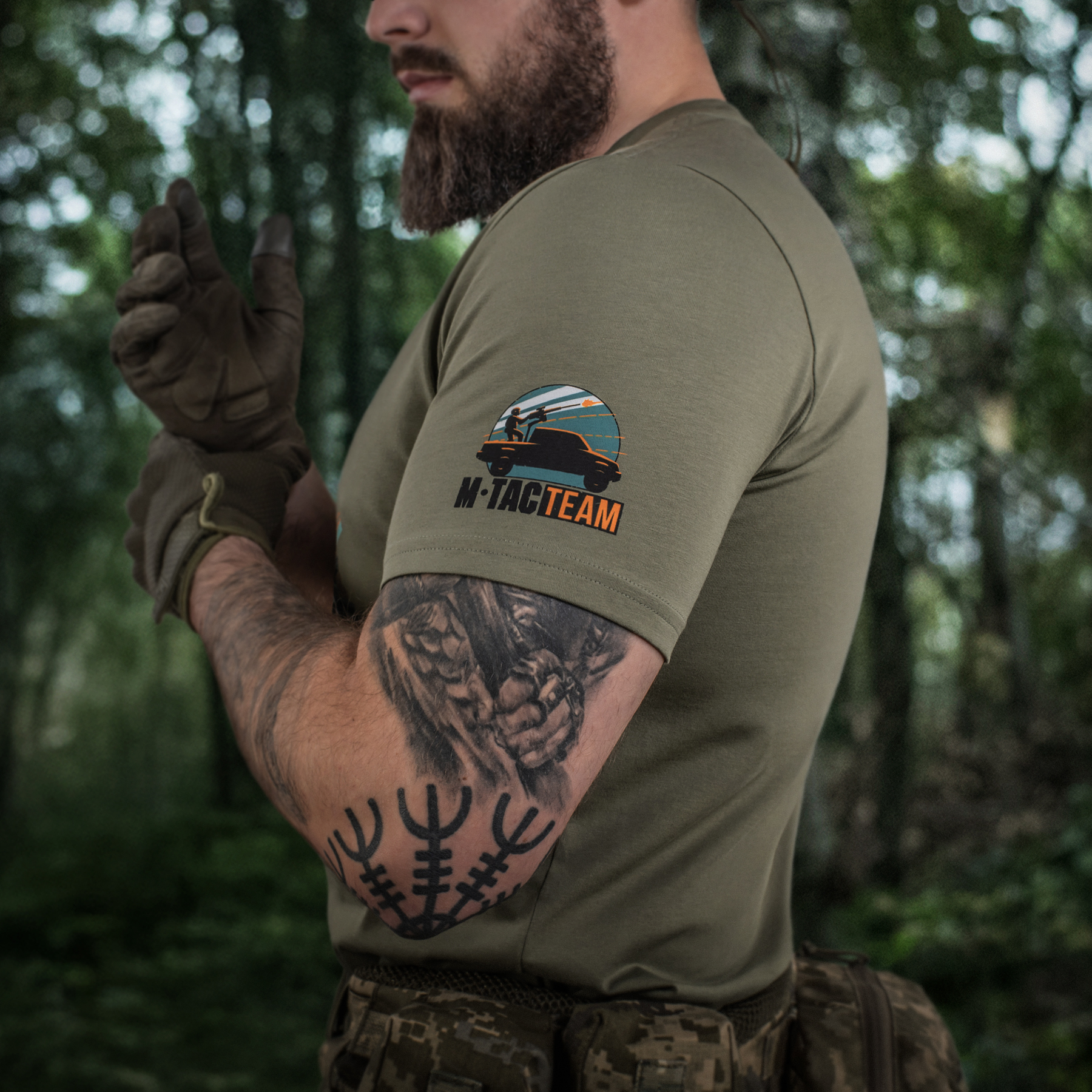 M-Tac футболка ППО Light Olive — 20