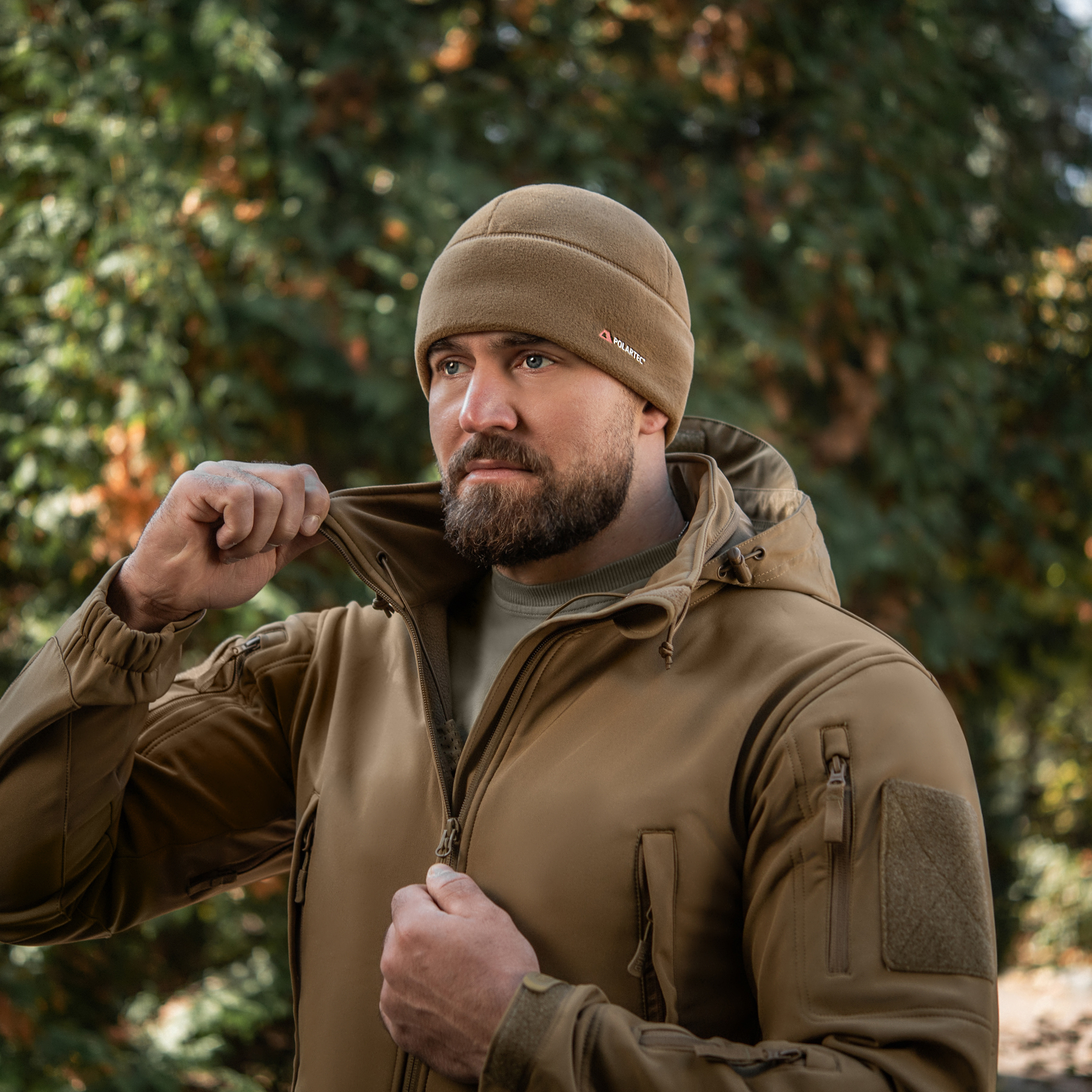 M-Tac шапка Watch Cap флис Polartec Coyote Brown — 12