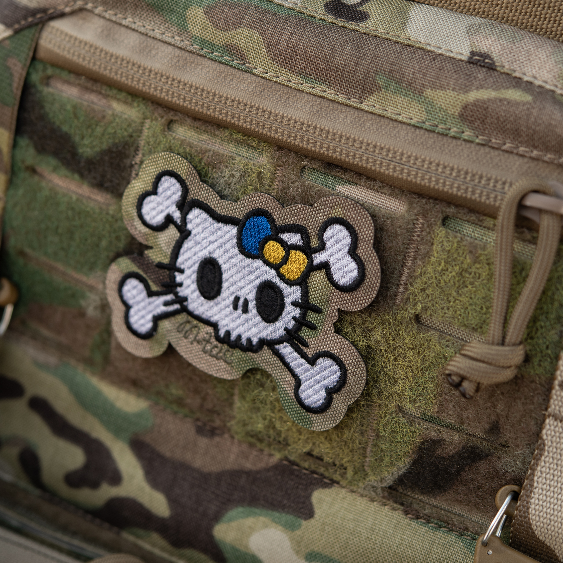 M-Tac нашивка KITTY (вышивка) White/Multicam — 5