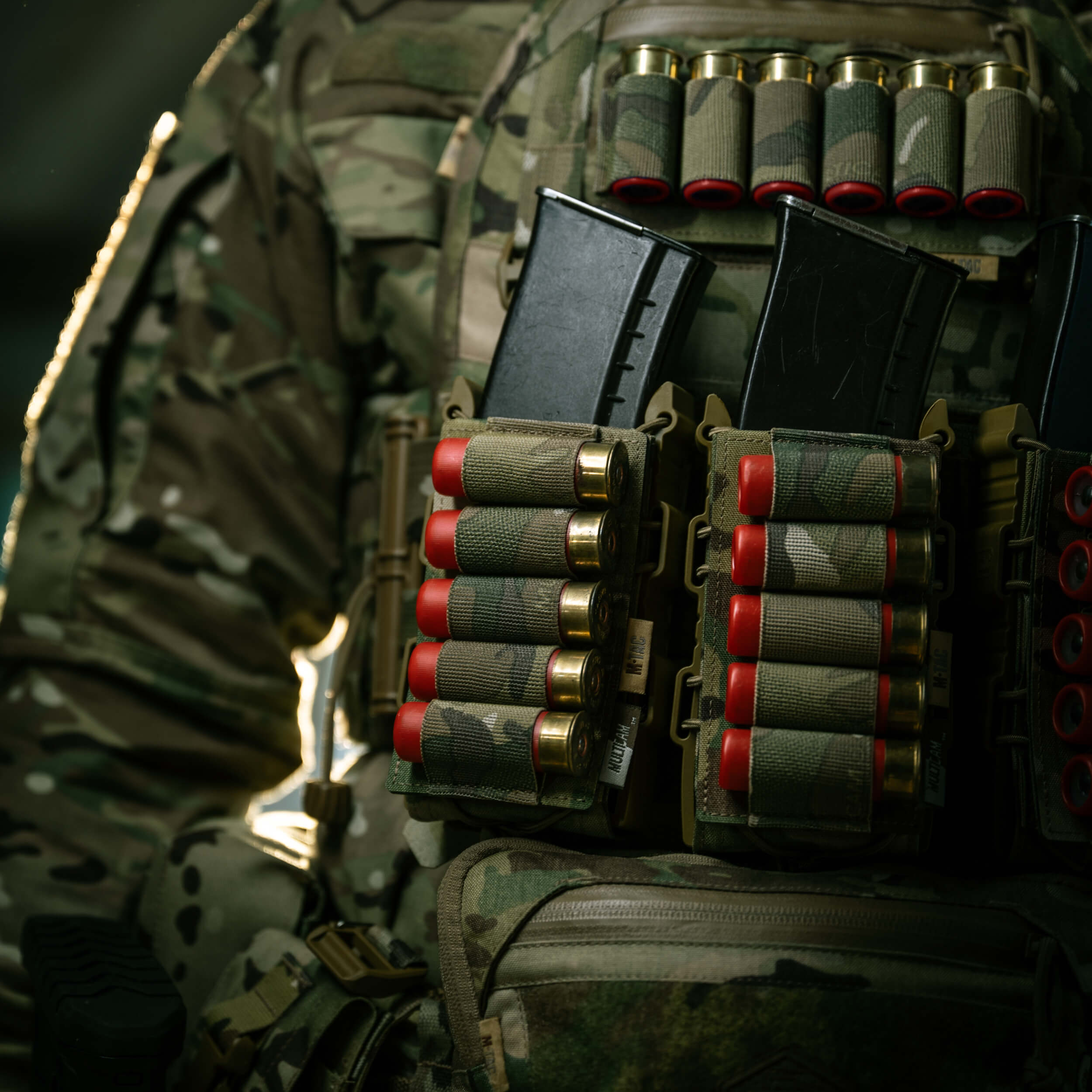 M-Tac подсумок для патронов 12 калибра Laser Cut Multicam — 21
