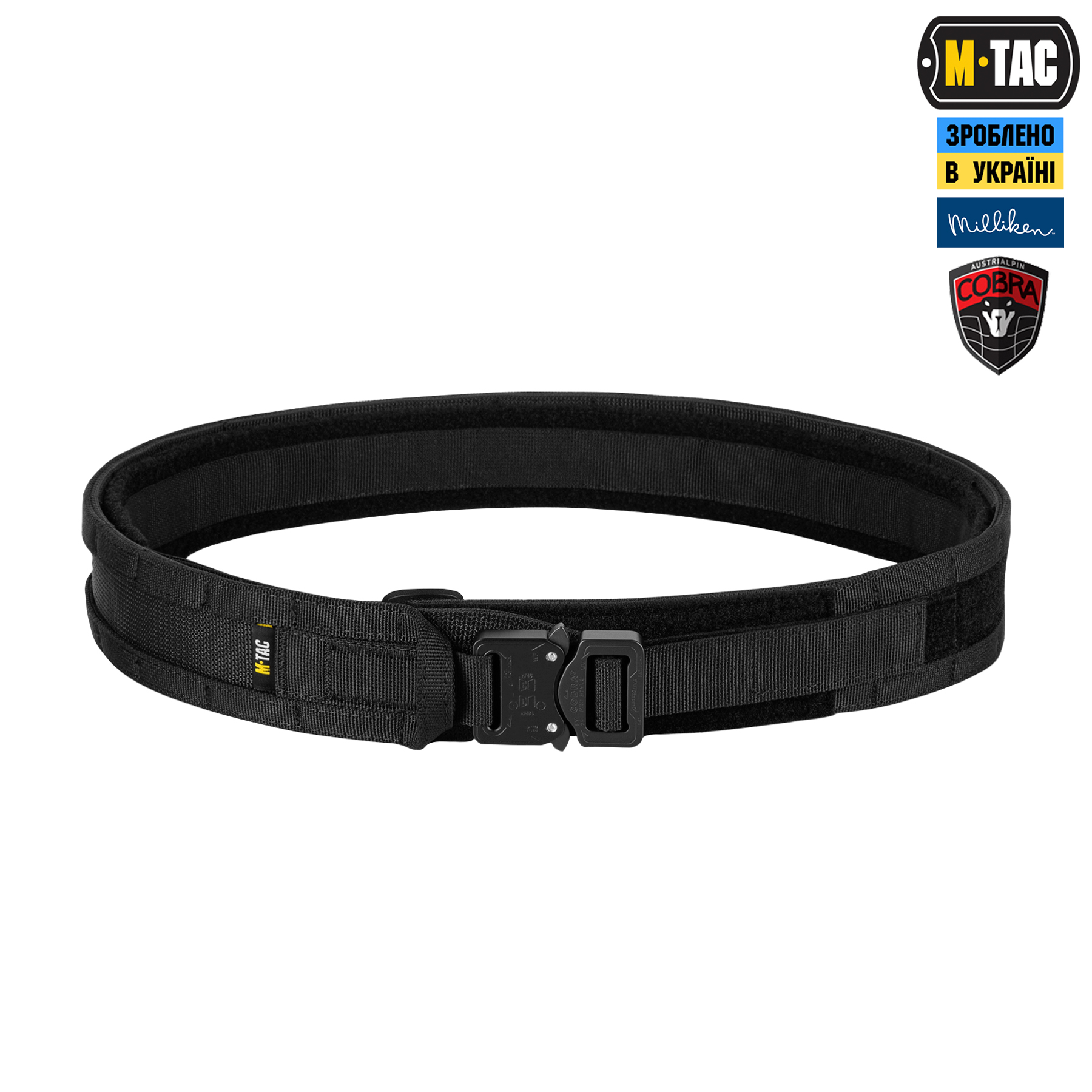 M-Tac ремень Range Belt Cobra Buckle Gen.IV Black — 2