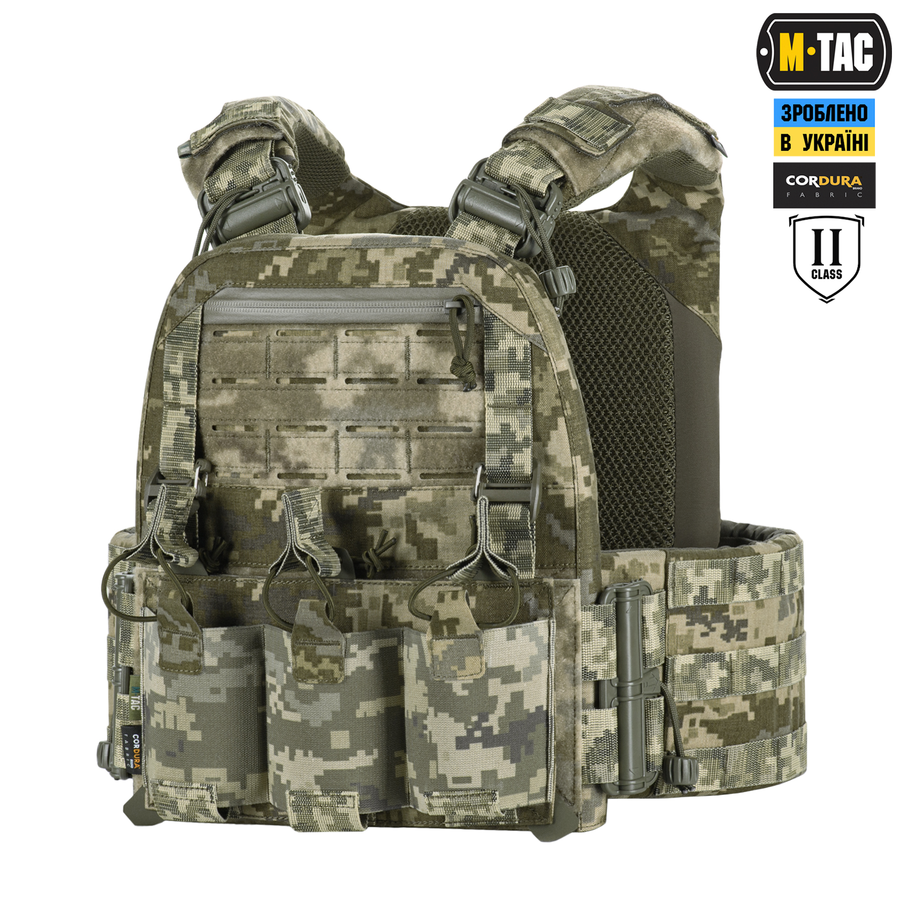 M-Tac плитоноска Cuirass FAST Elite 2 класс защиты (размер плиты M) MM14 — 2