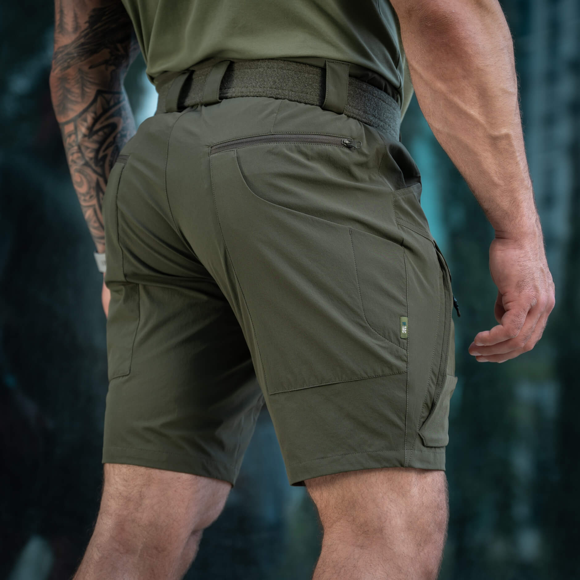 M-Tac шорты Rubicon Flex Army Olive — 14
