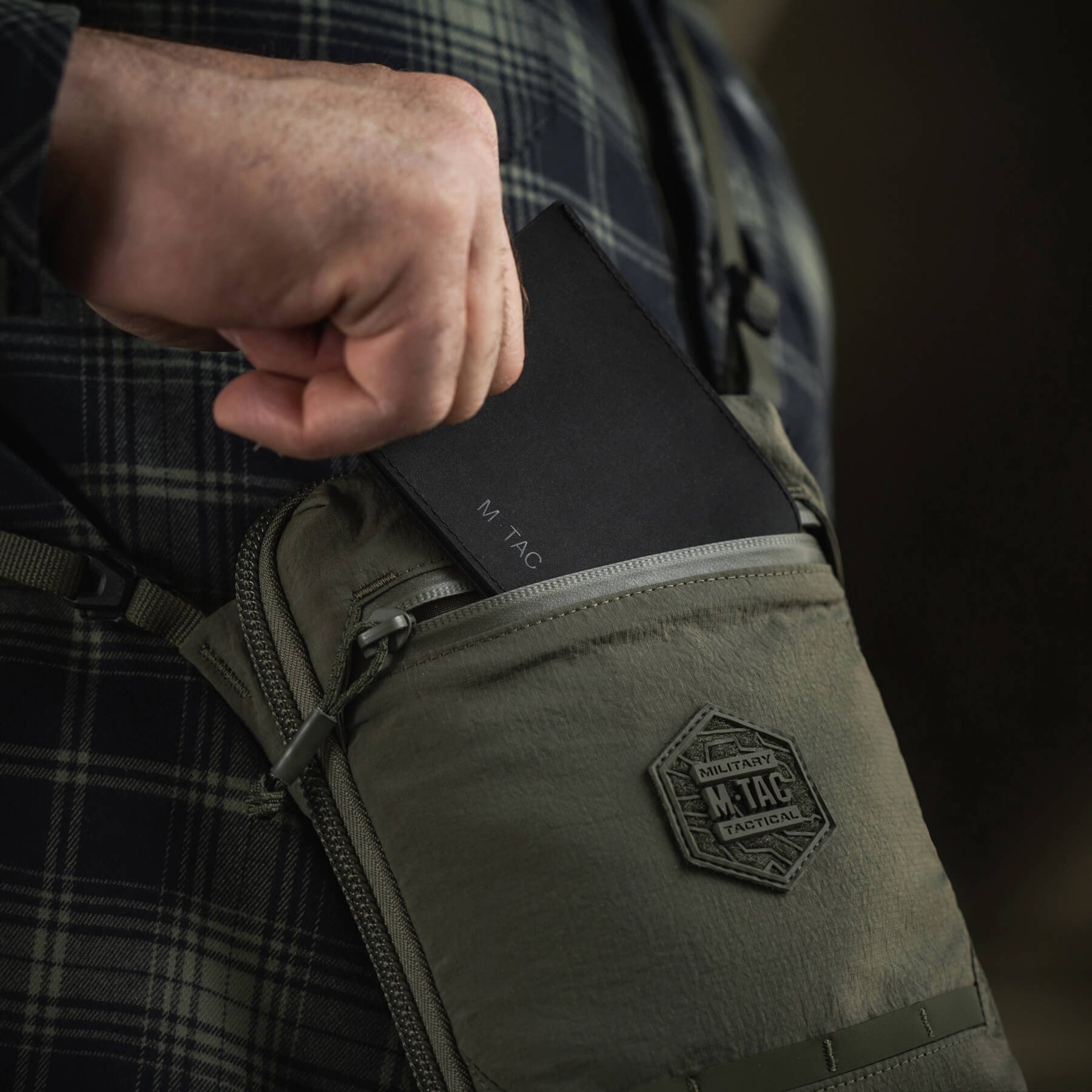 M-Tac сумка Pocket Bag Hardsling Lite-C Elite Ranger Green — 30