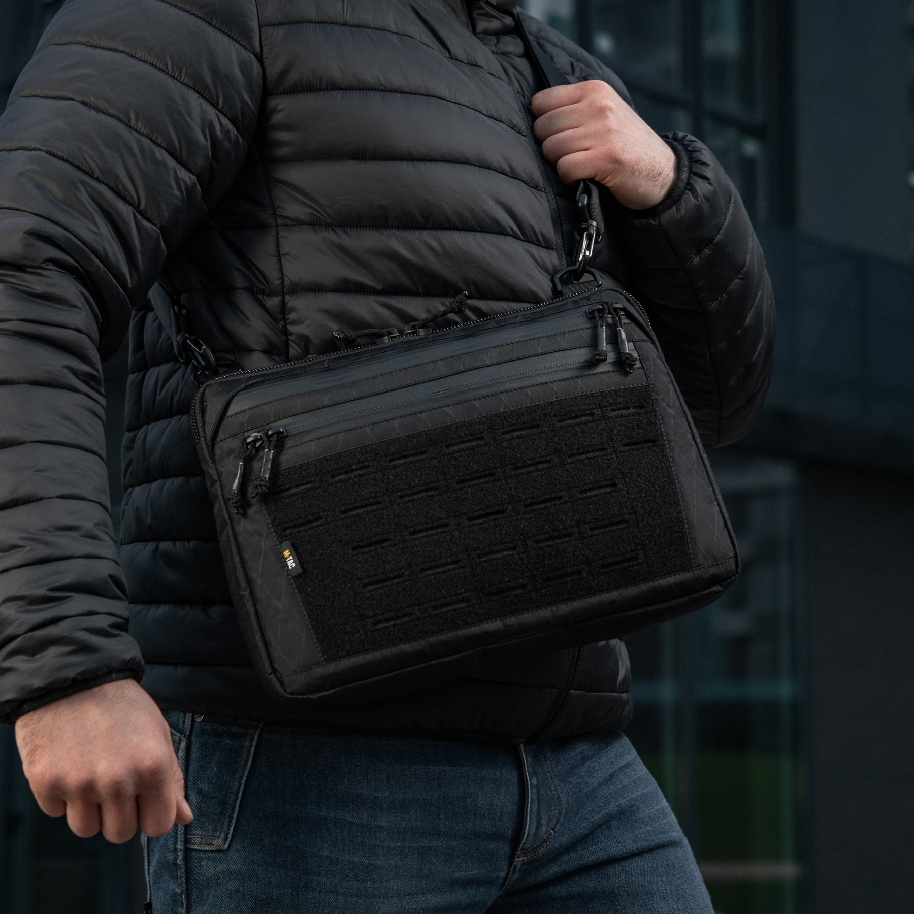 M-Tac сумка Admin Bag Large X-Pac Elite з липучкою Black — 15