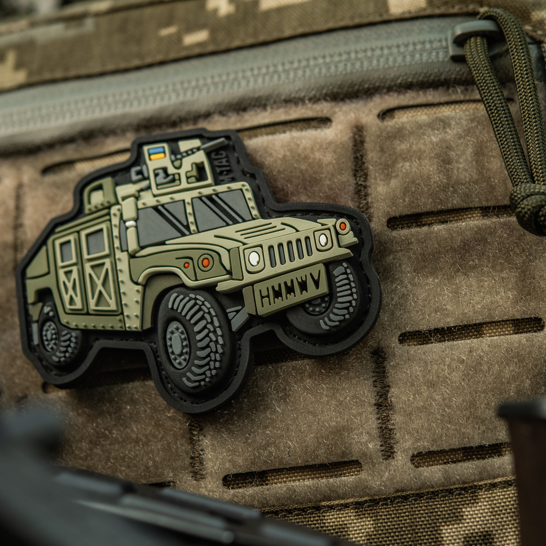 M-Tac нашивка HMMWV (PVC) olive — 5